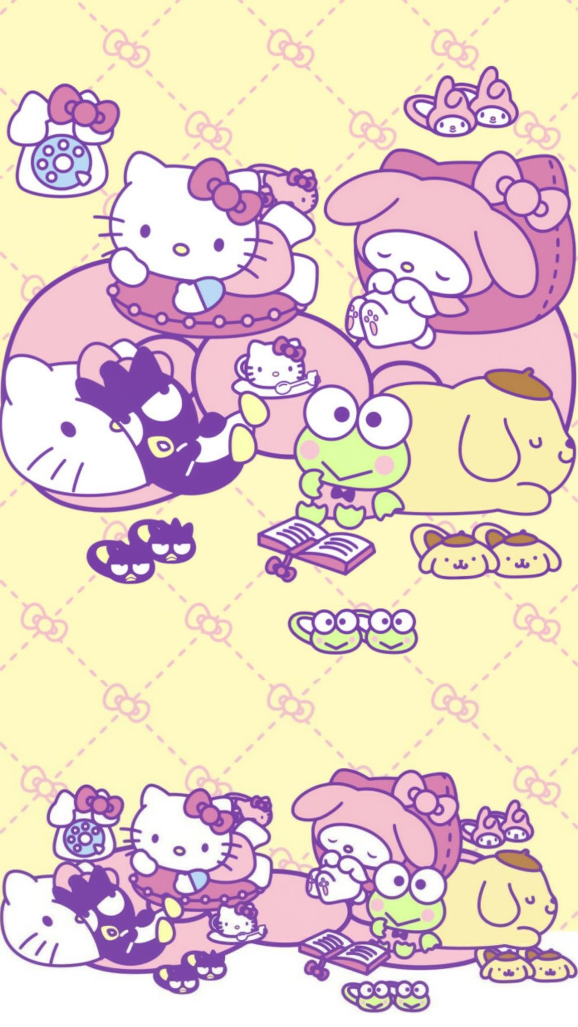 Sanrio BG. Hello kitty background, Hello kitty wallpaper, Sanrio wallpaper