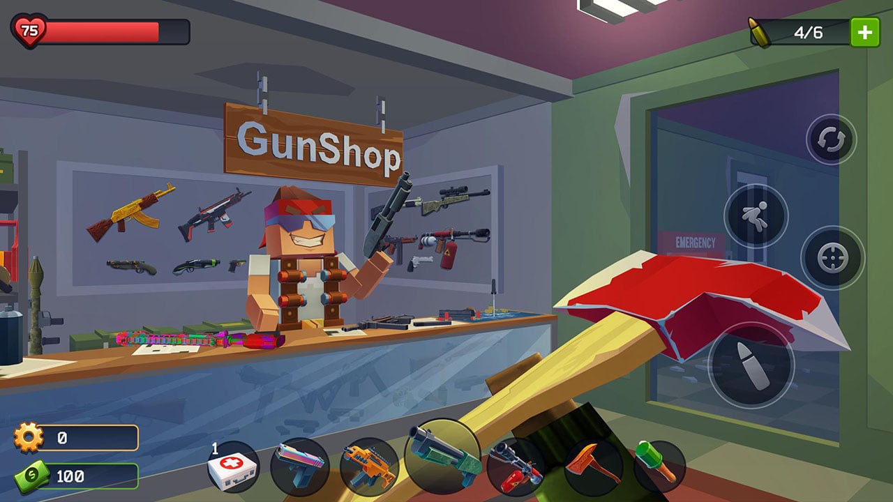 Pixel Combat: Zombies Strike MOD APK 5.1.3 (Free Shopping) for Android