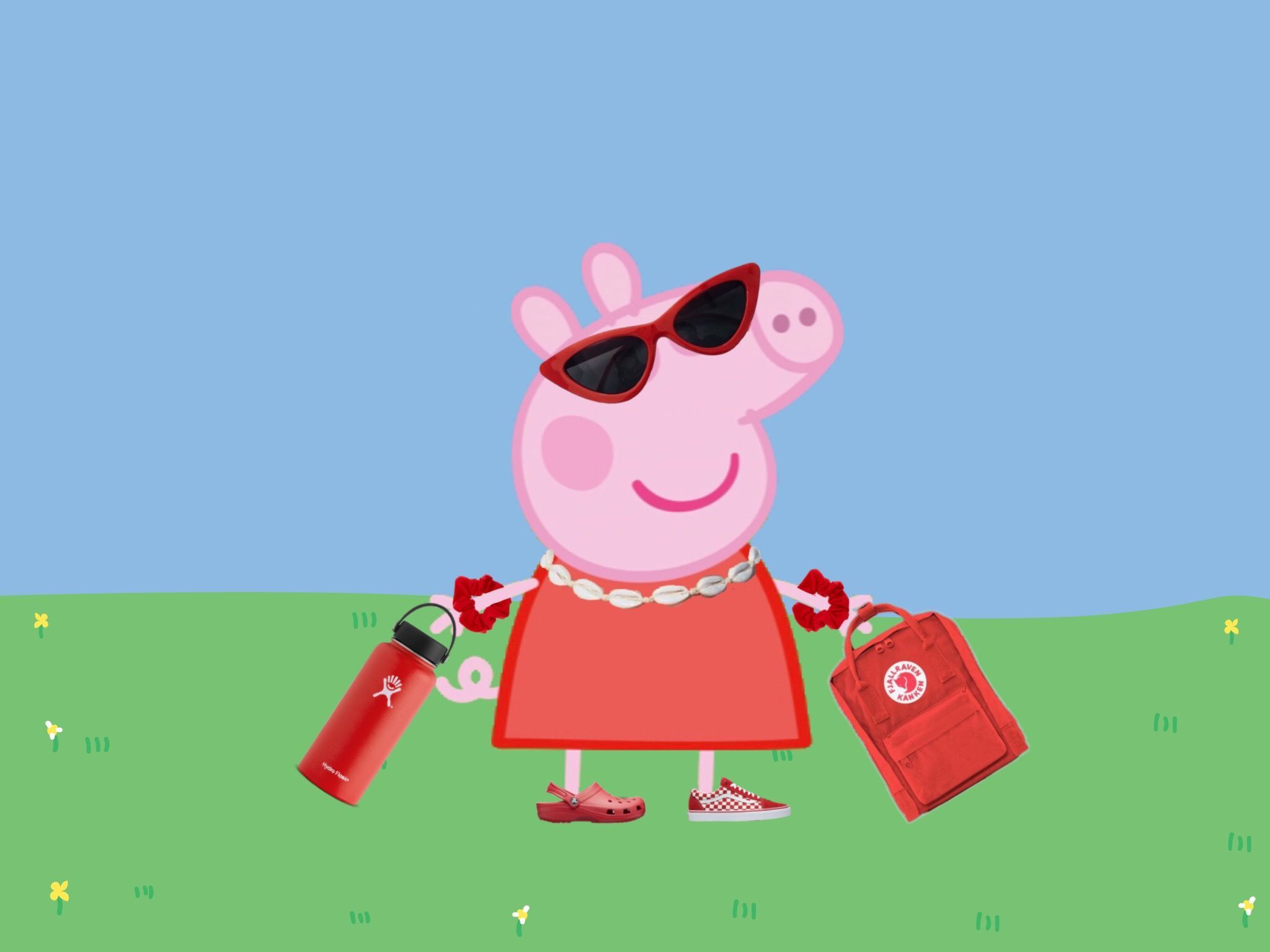 Peppa Pig Wallpaper What Are You Doing On My PhoneD Wallpaper. Peppa pig wallpaper, Peppa pig funny, Pig wallpaper