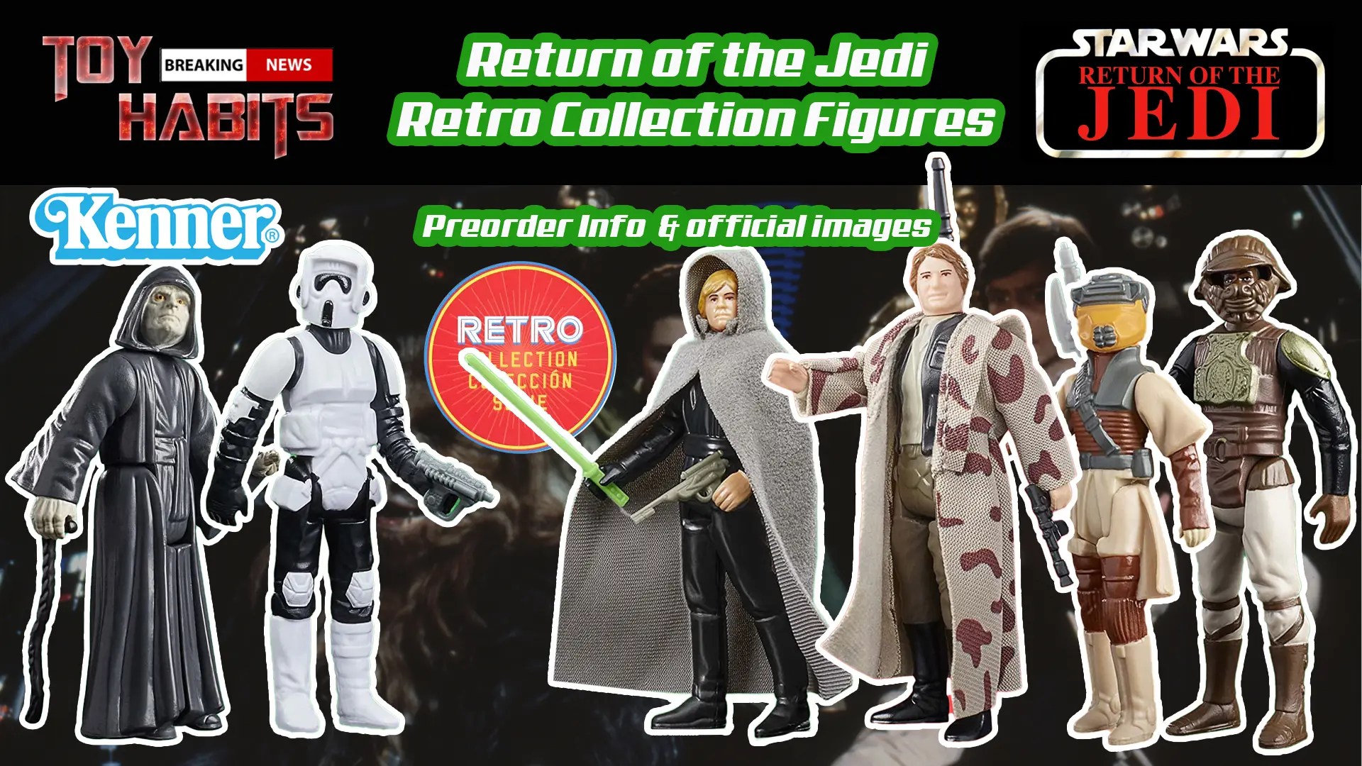 Return of the Jedi Retro Collection Figures