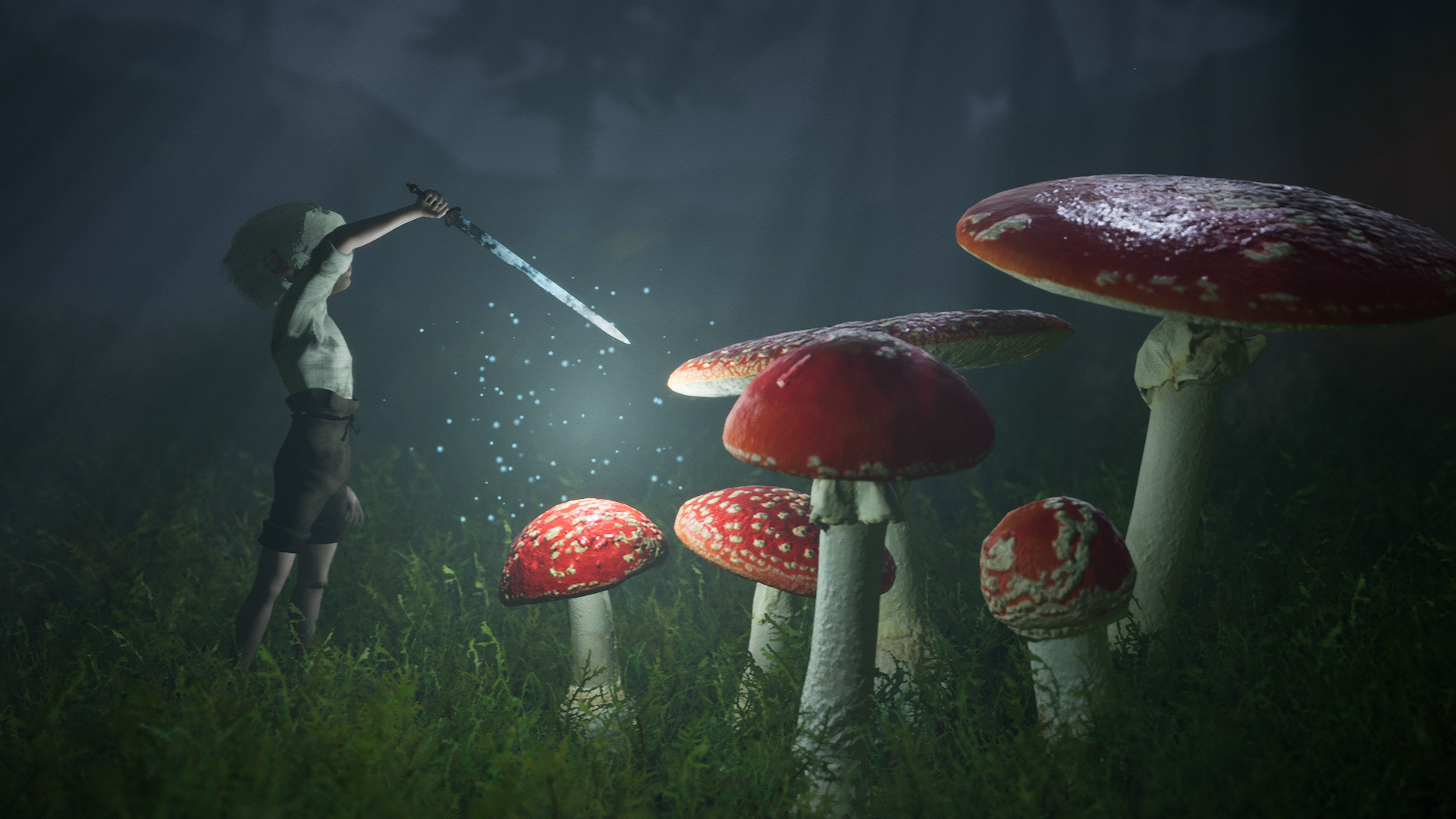 Making it in Unreal: exploring the smaller worlds of Norse mythology in Bramble