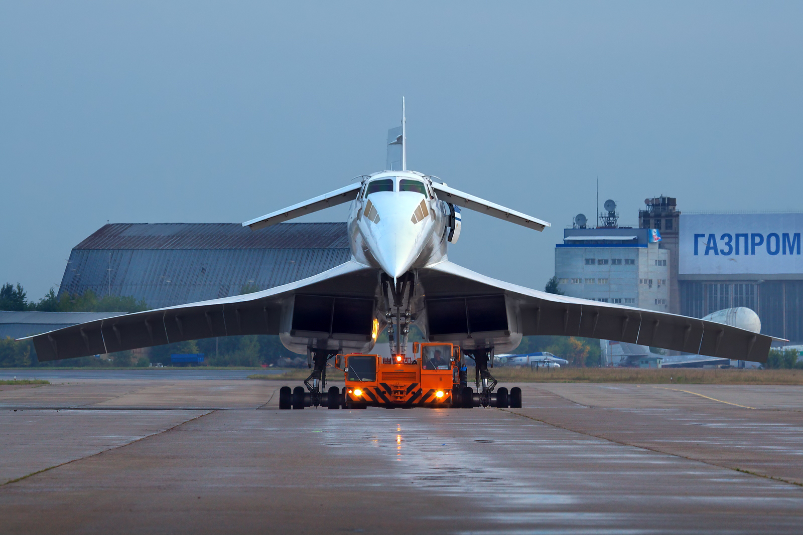 Head On View Of A Tupolev Tu