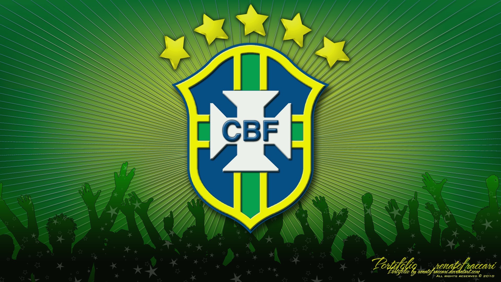 Brazil Football Team HD wallpaper