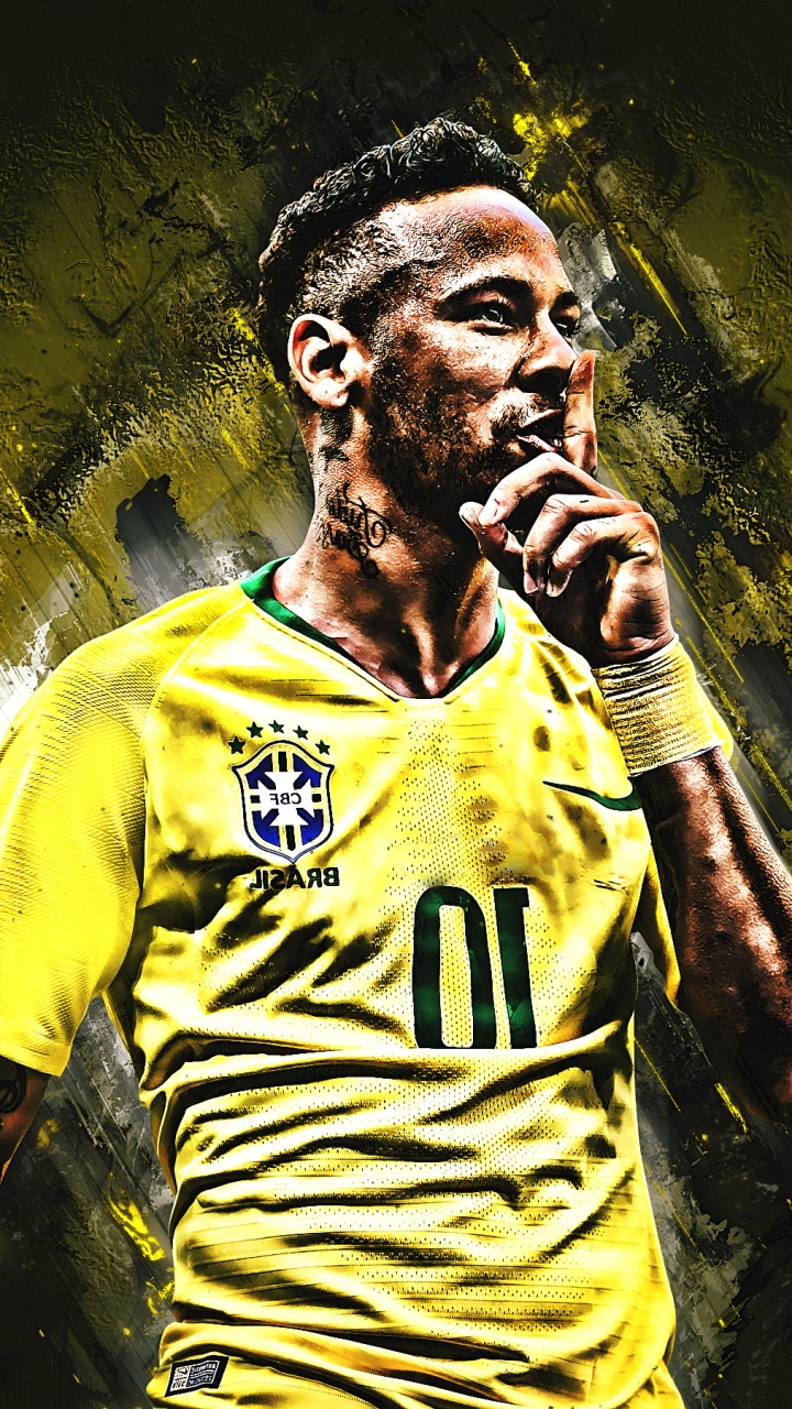 Wallpaper / Sports Neymar Phone Wallpaper, Brazil National Football Team, Soccer, 720x1280 free download
