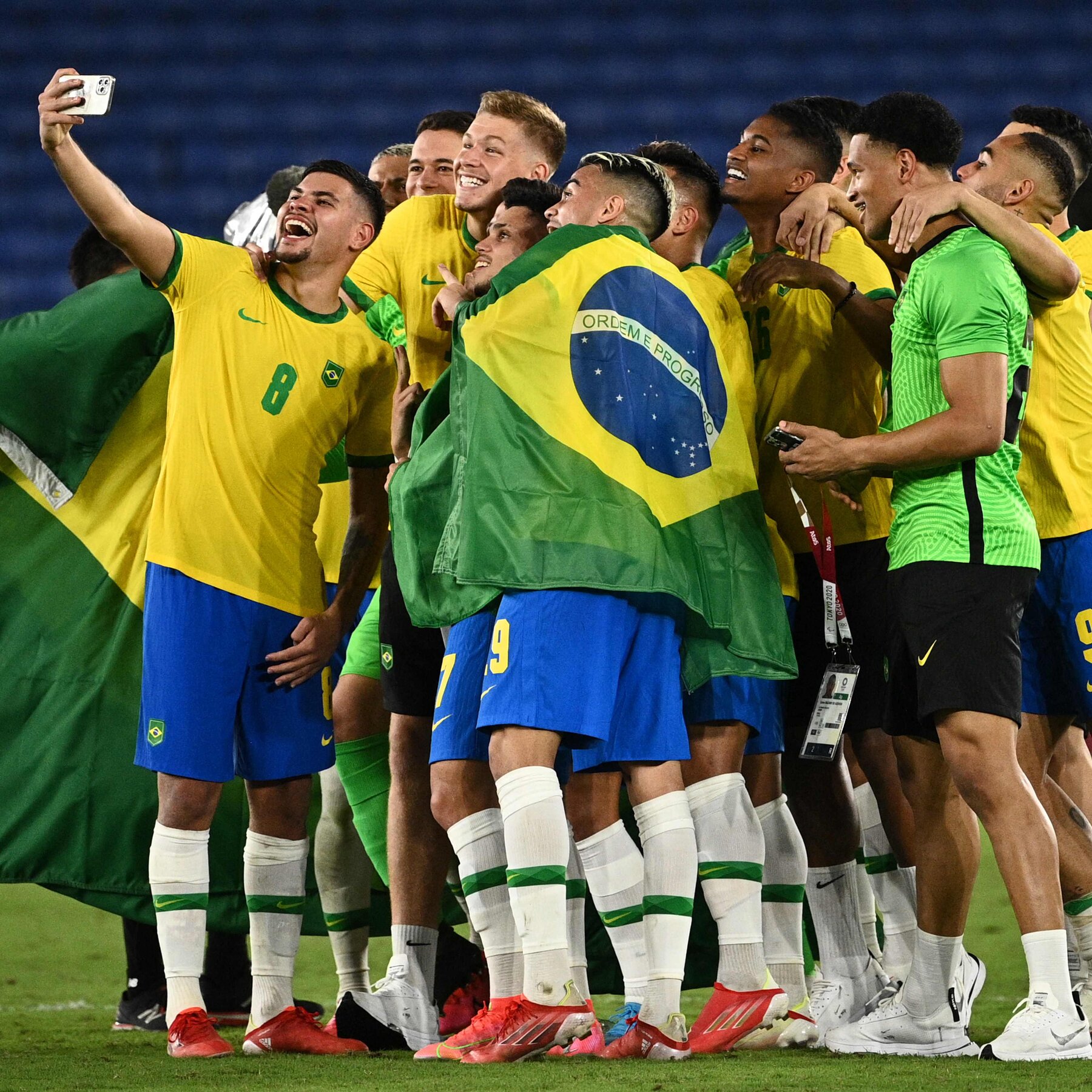 Brazil Defeats Spain to Win Soccer Gold