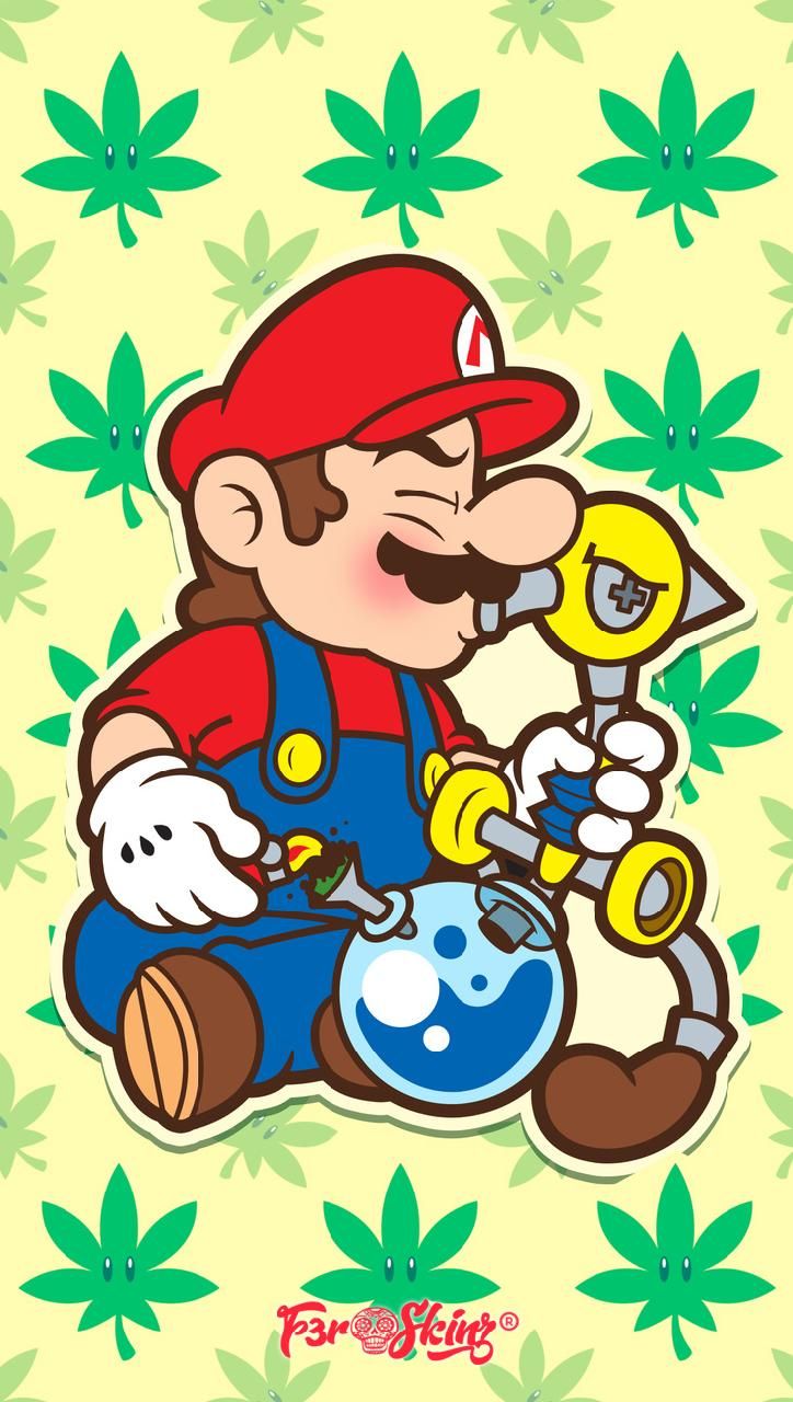 Download Mario W**d Wallpaper by F3R_Skins now. Browse mi. High cartoon characters wallpaper, Wallpaper iphone cute, Cool wallpaper cartoon