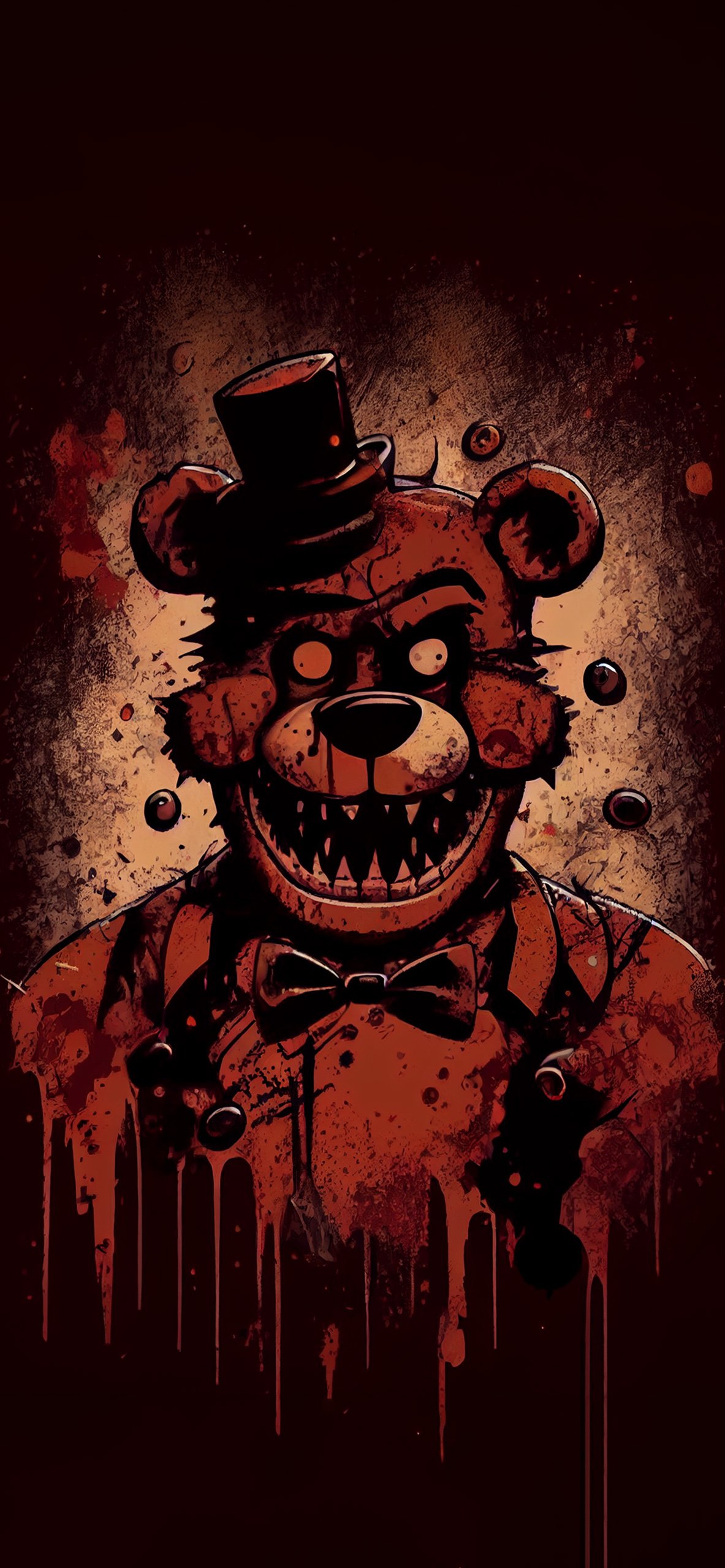 Five Nights at Freddy's Black Art Wallpapers - FNaF Wallpapers 4k