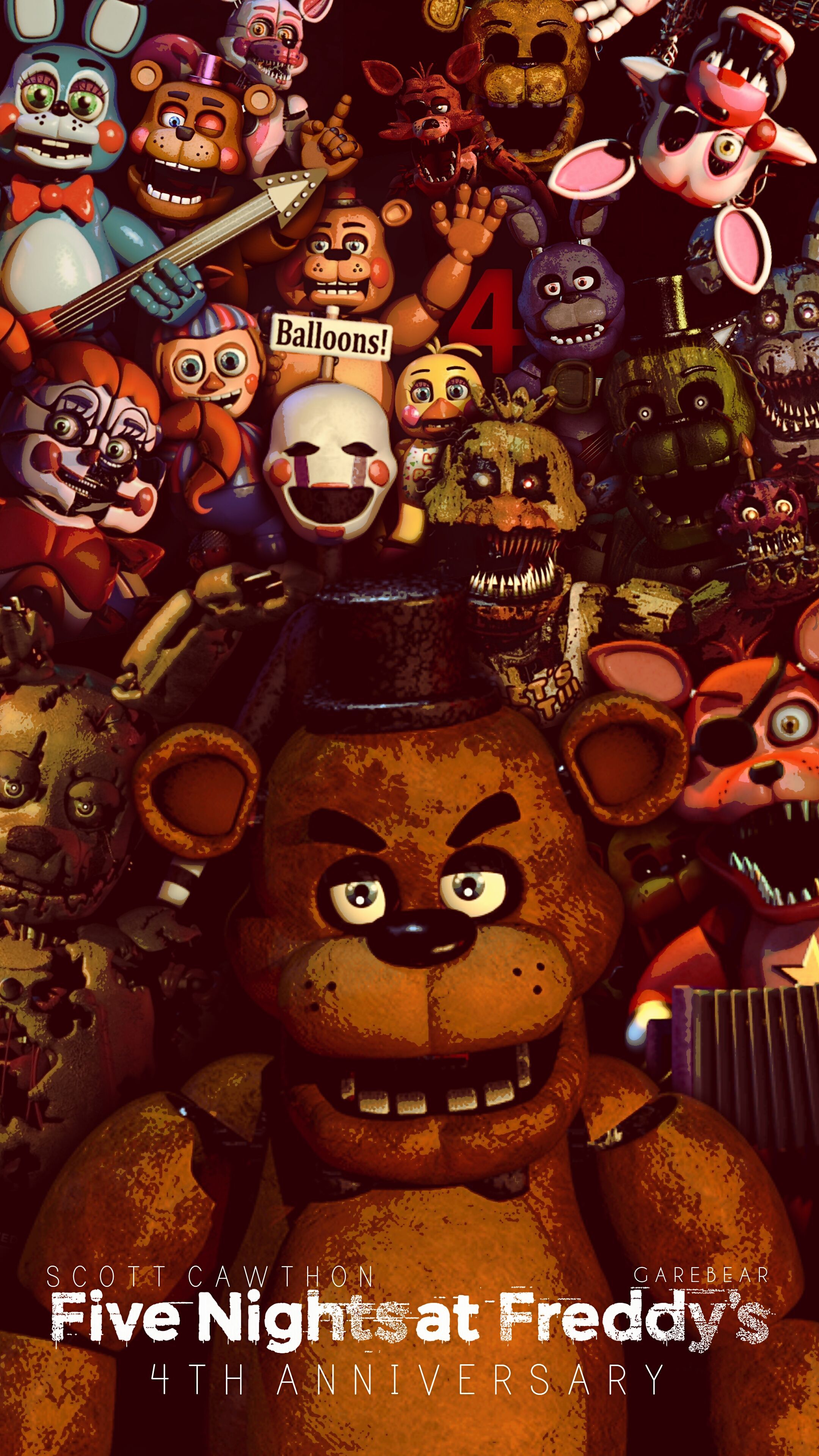 Fnaf Aesthetic Wallpapers Wallpaper Cave 