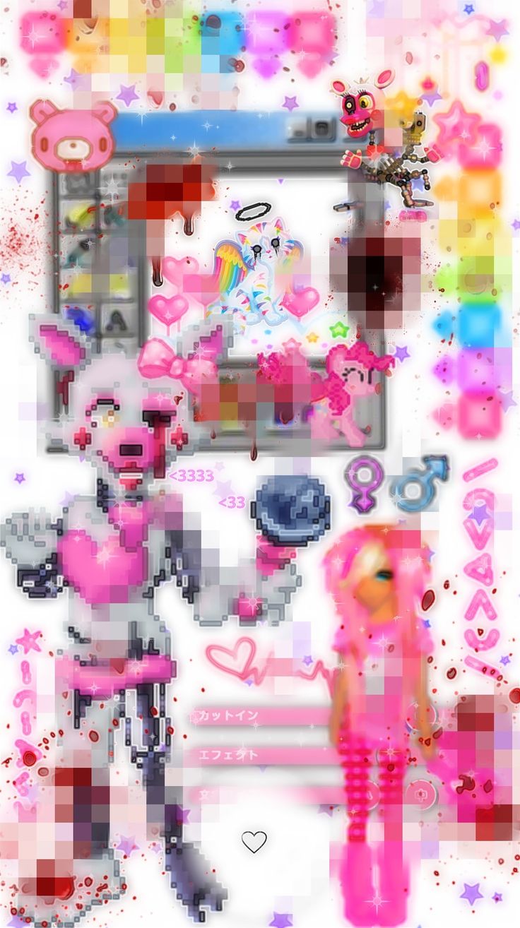 з^)- Fnaf wallpaper, Scenecore wallpaper iphone, Goth wallpaper