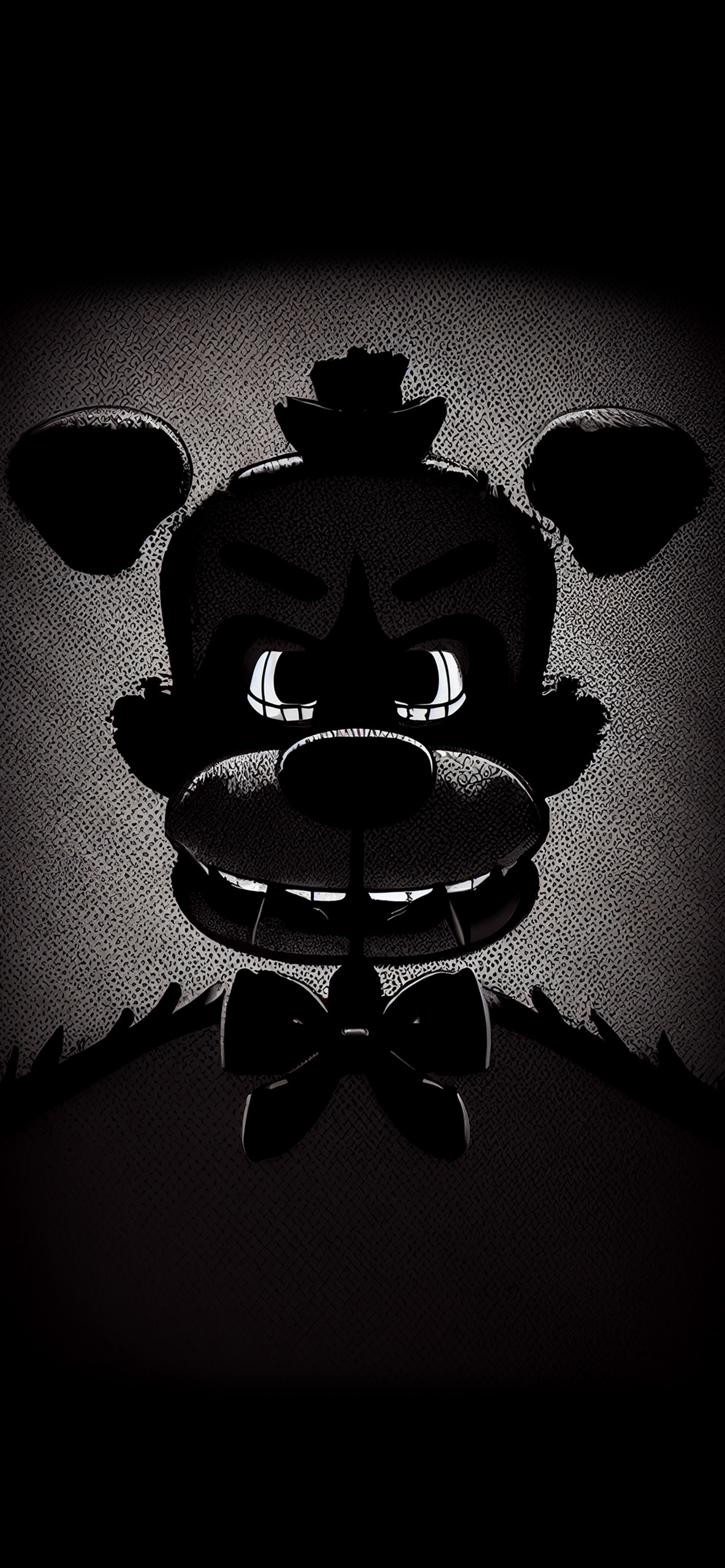FNaF Freddy Fazbear Black Wallpaper Aesthetic Wallpaper