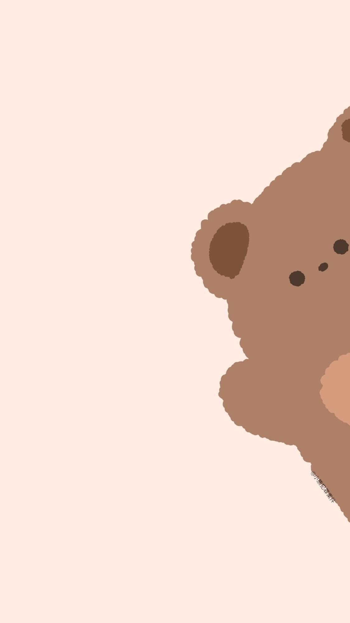 Teddy Bear Aesthetic Wallpaper