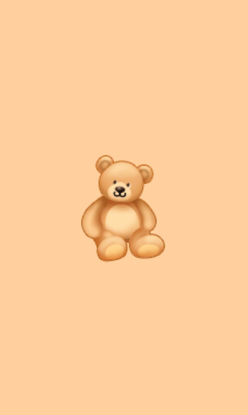 Teddy bear wallpaper. Teddy bear wallpaper, Bear wallpaper, Cute emoji