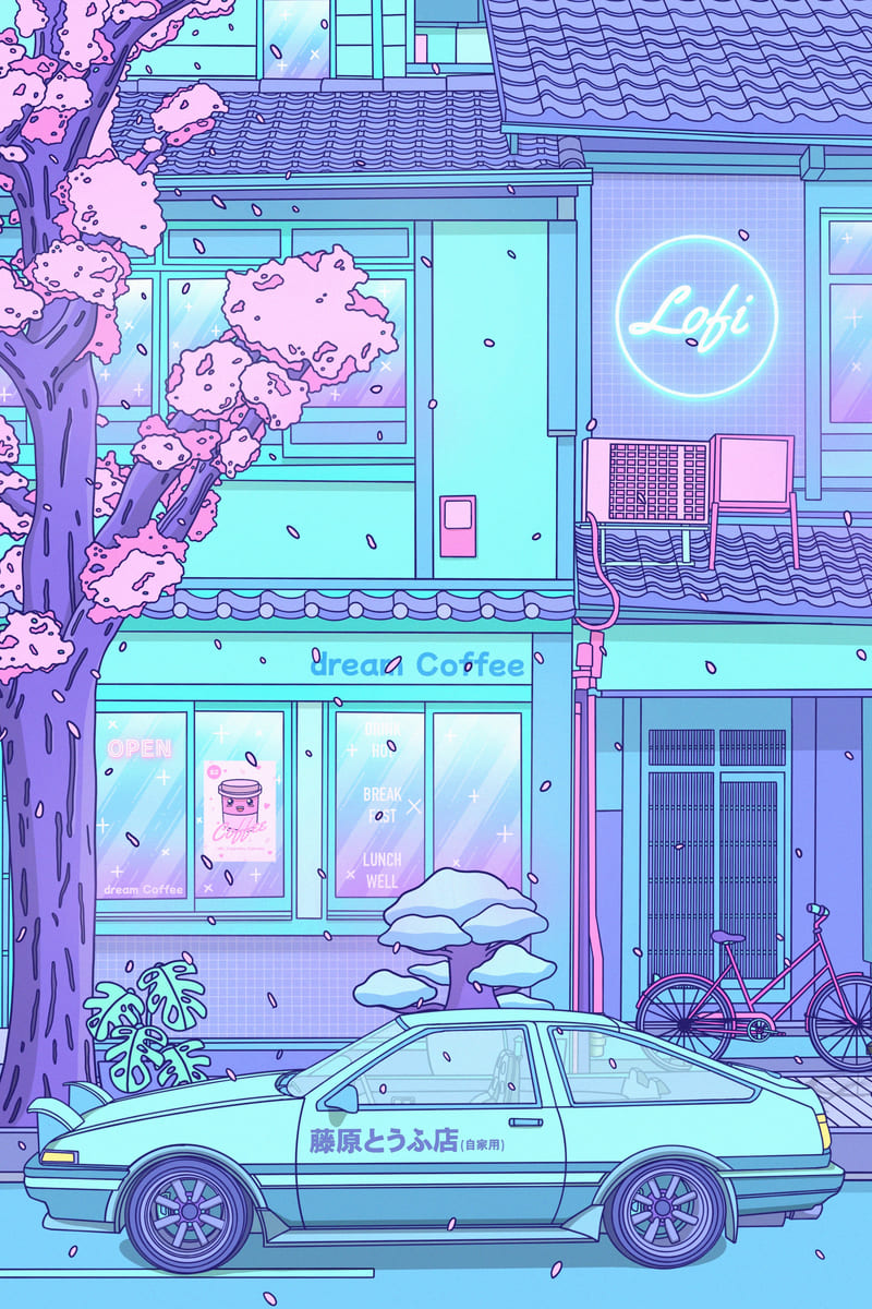 Lofi Cars Wallpapers - Wallpaper Cave