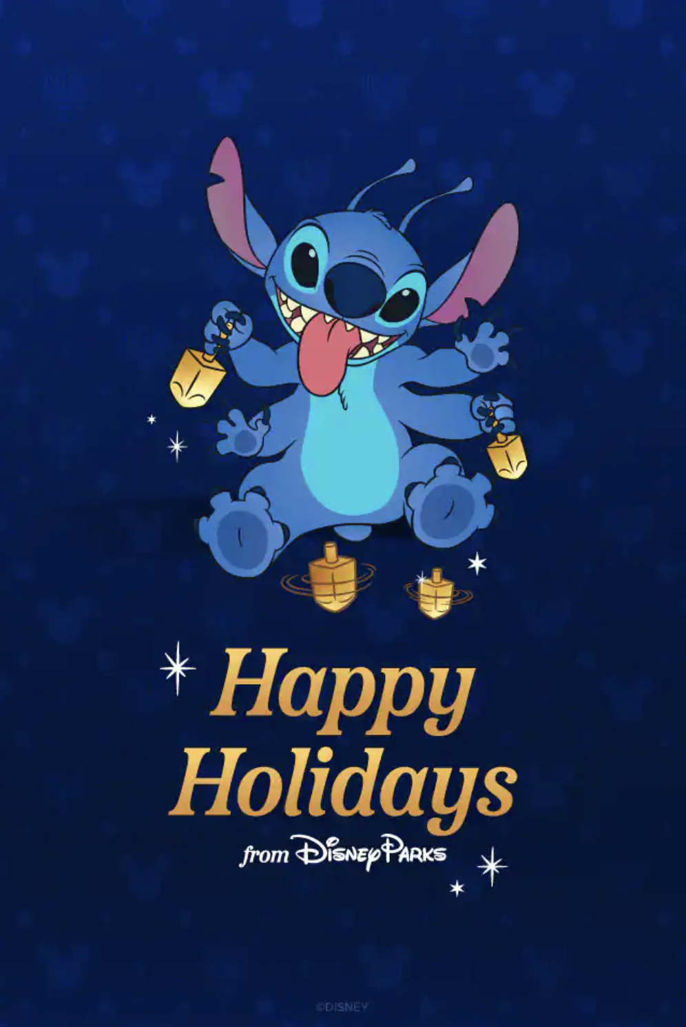 Decorate Your Phone With a FREE Disney Holiday Wallpaper