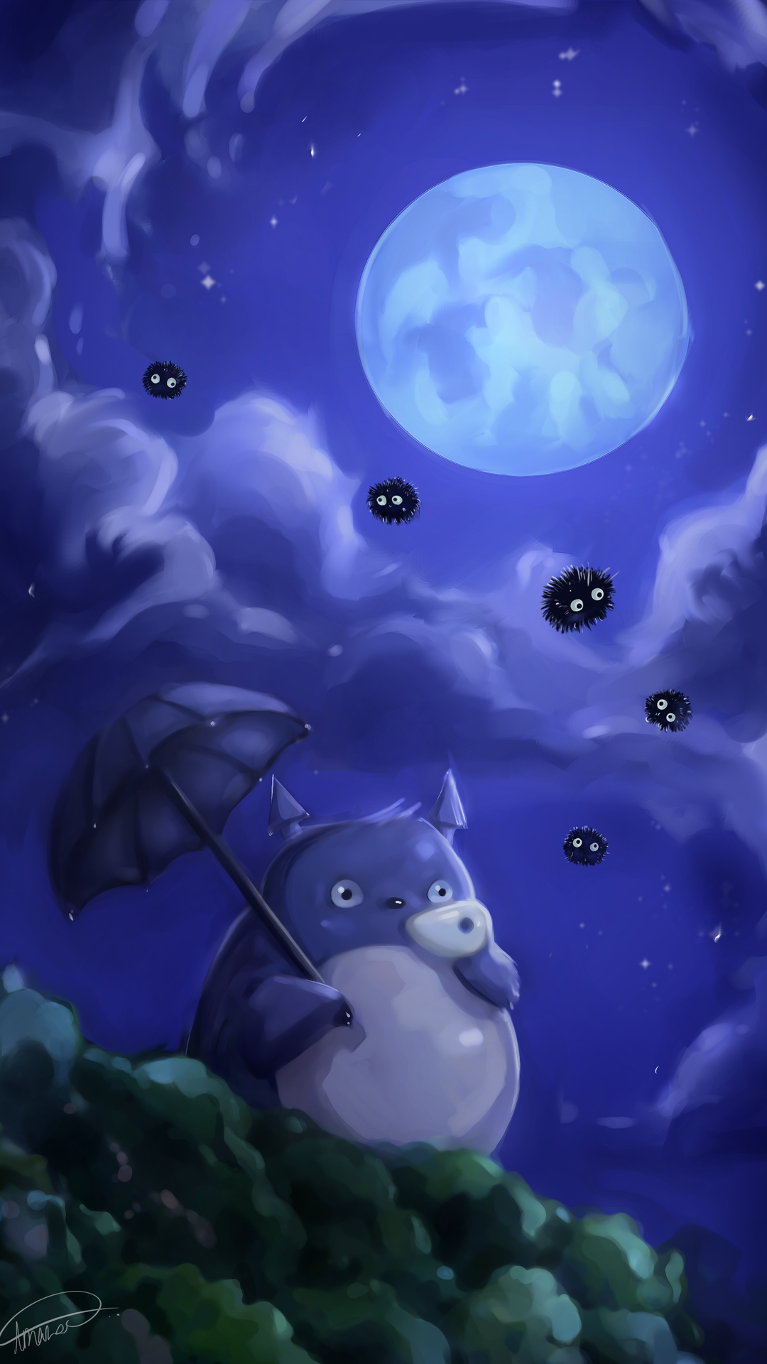 My Neighbor Totoro Wallpaper for iPhone and Android