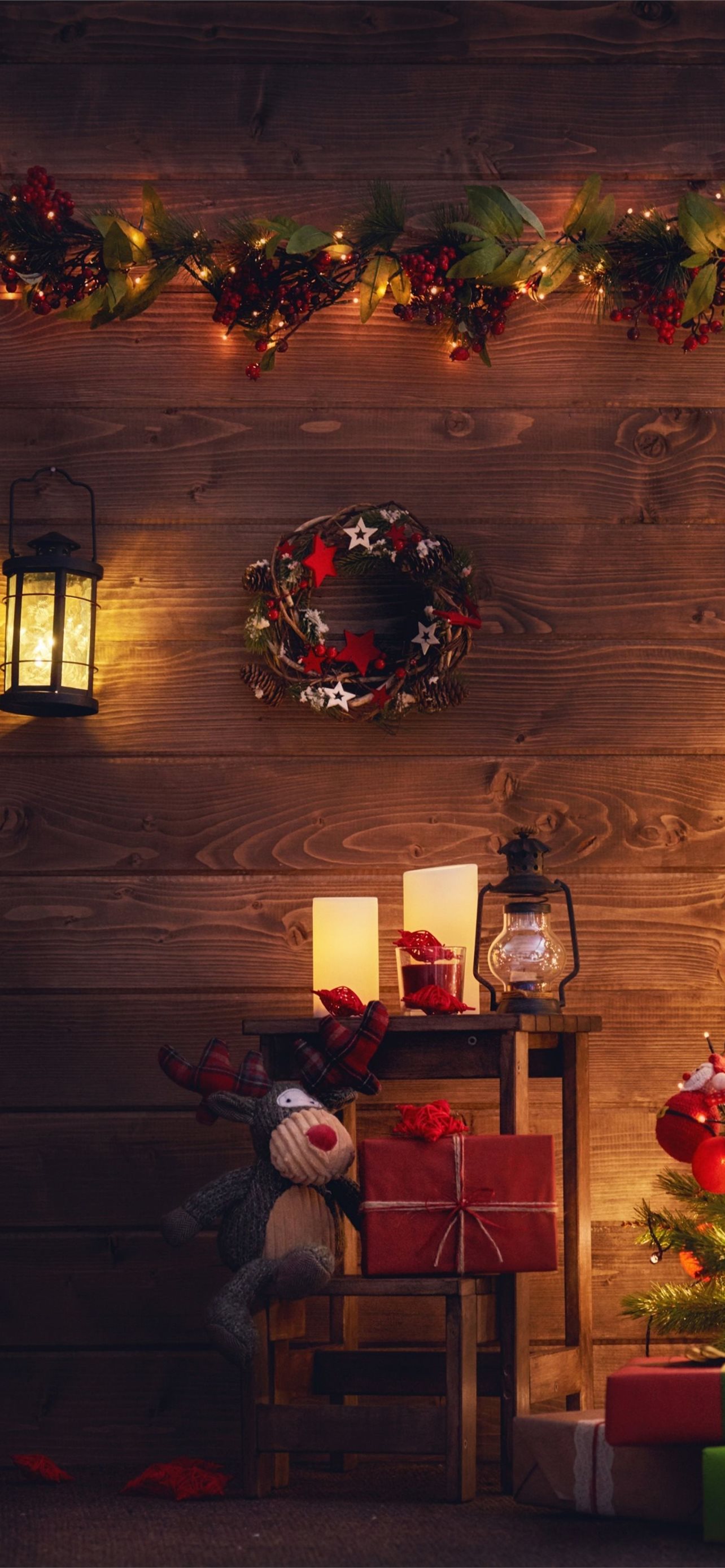 Best Fortnite christmas iPhone HD Wallpaper
