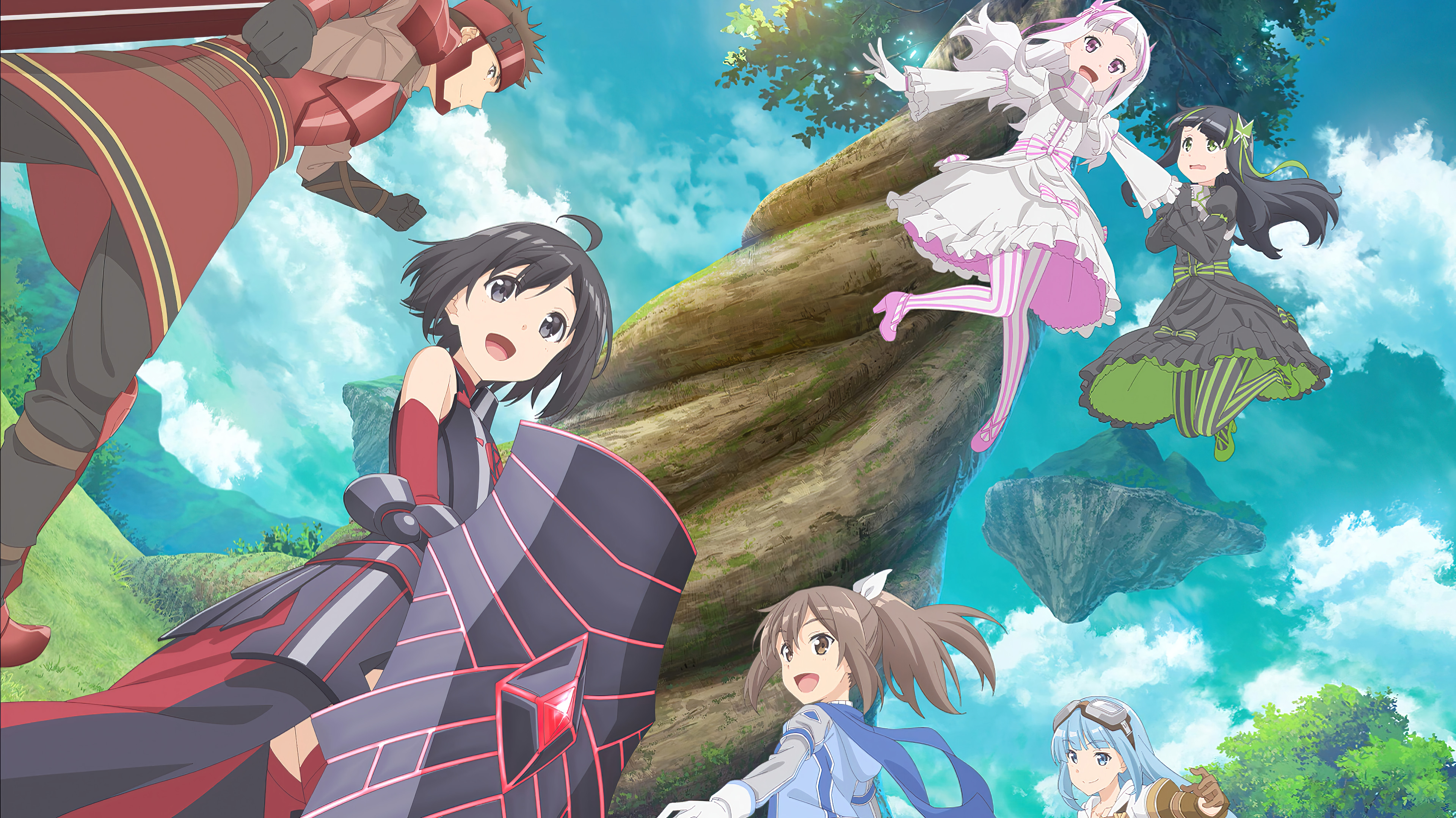 Bofuri, Anime, Characters, Denoise, 4K Gallery HD Wallpaper