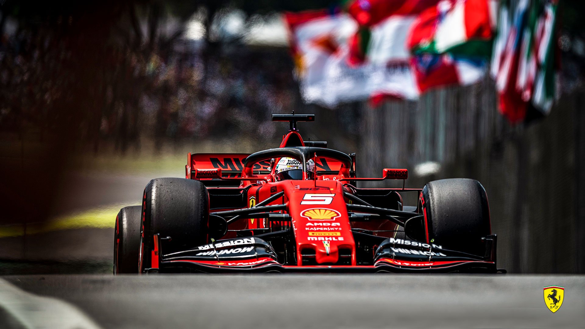 Scuderia Ferrari's wallpaper wednesday. Enjoy this week's drop