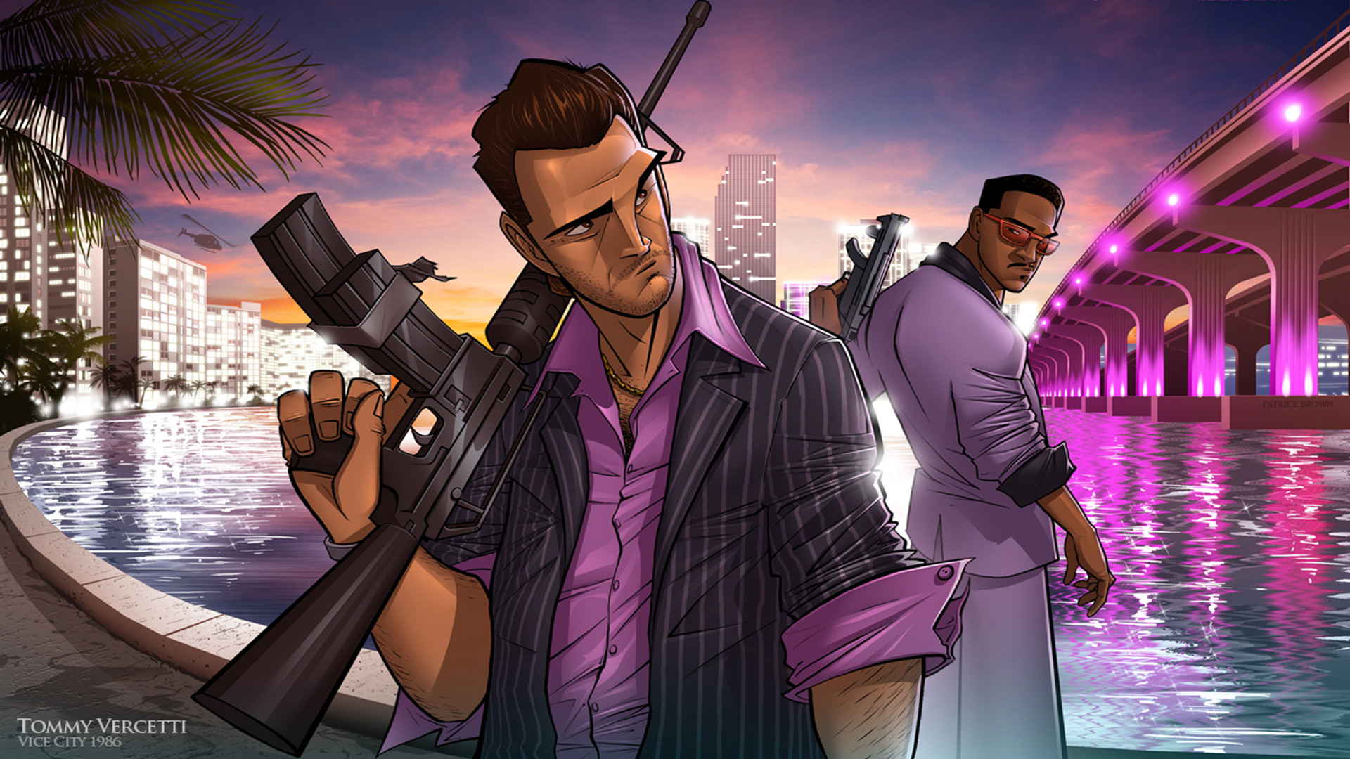 Video Game Grand Theft Auto: Vice City Stories HD Wallpaper