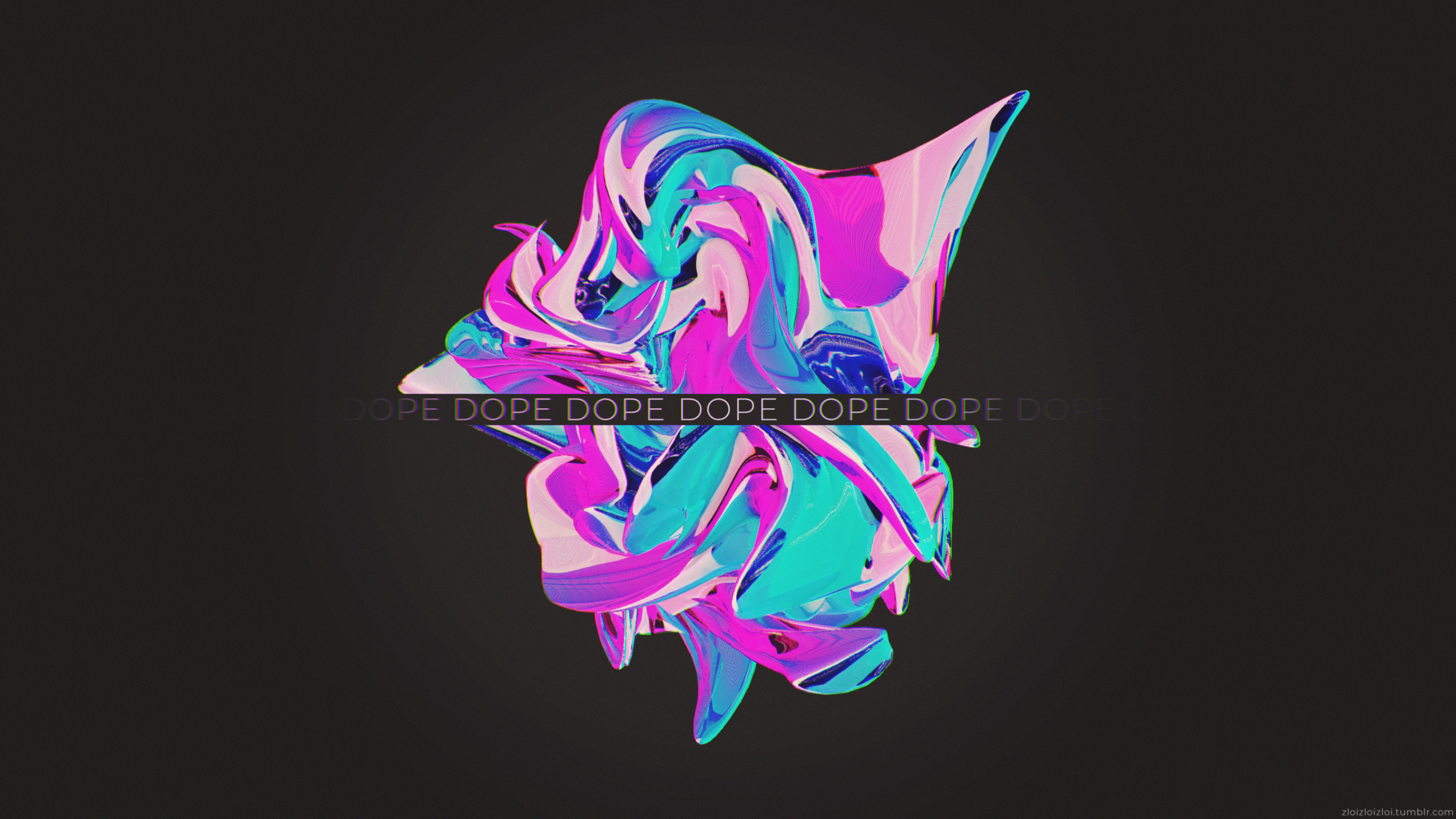 4K Artistic Glitch Wallpaper and Background Image