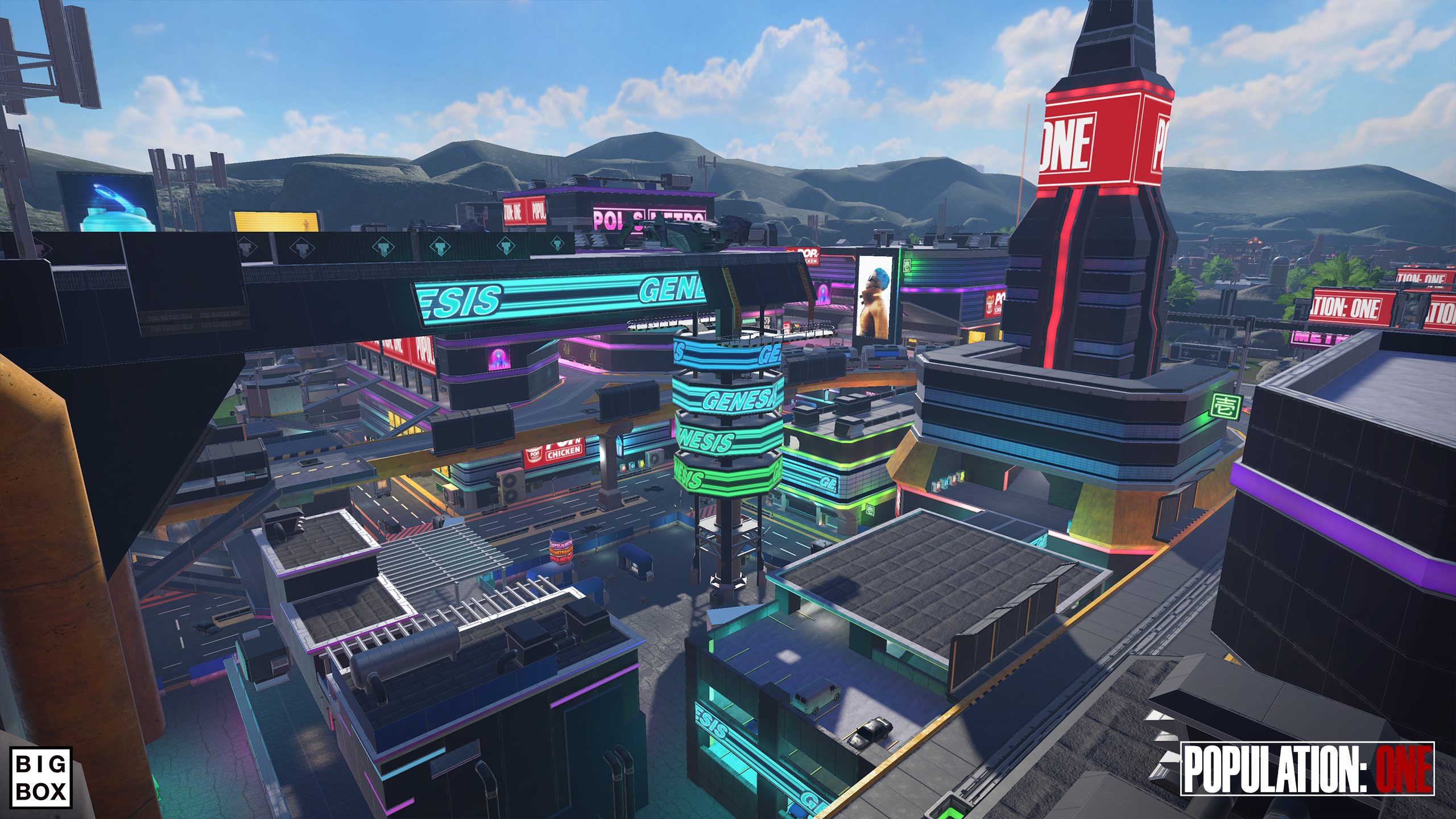 Population: One's Metropolis Doubles as Battle Royale Map and Social Experience