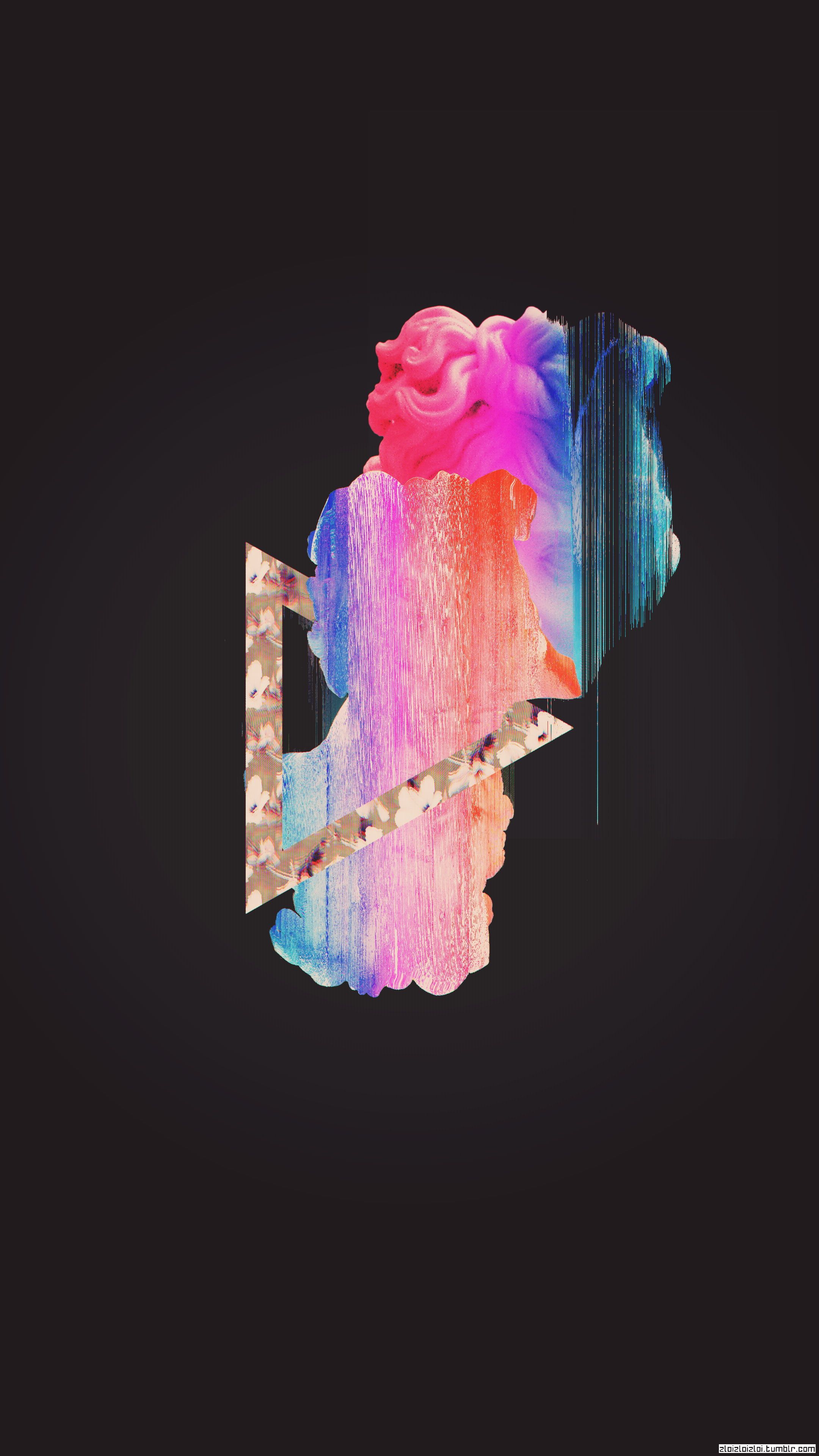 glitch art #vaporwave #abstract K #wallpaper #hdwallpaper #desktop. Vaporwave wallpaper, Glitch art, Vaporwave