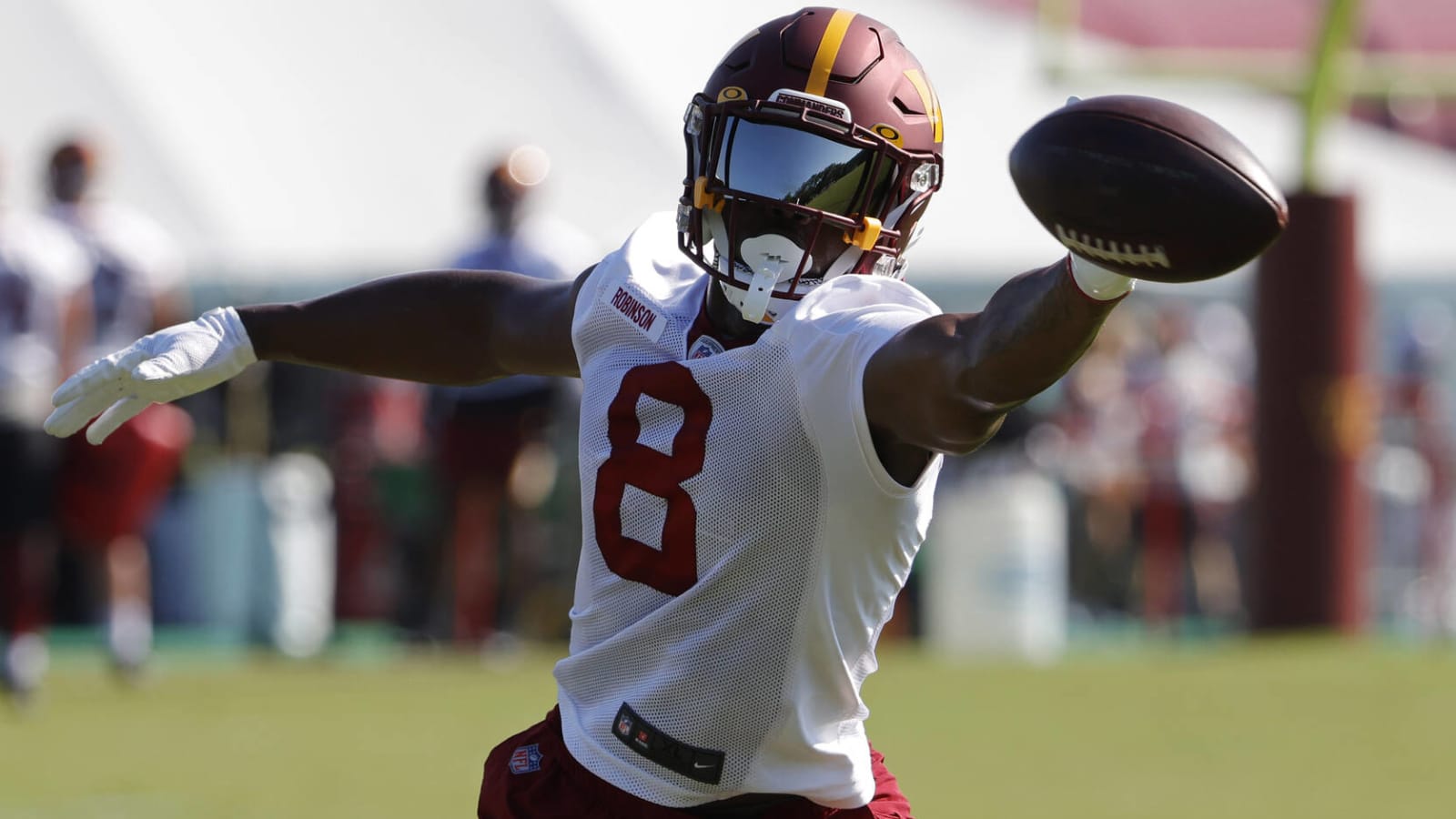 Commanders RB on Brian Robinson: 'He's half Wolverine'