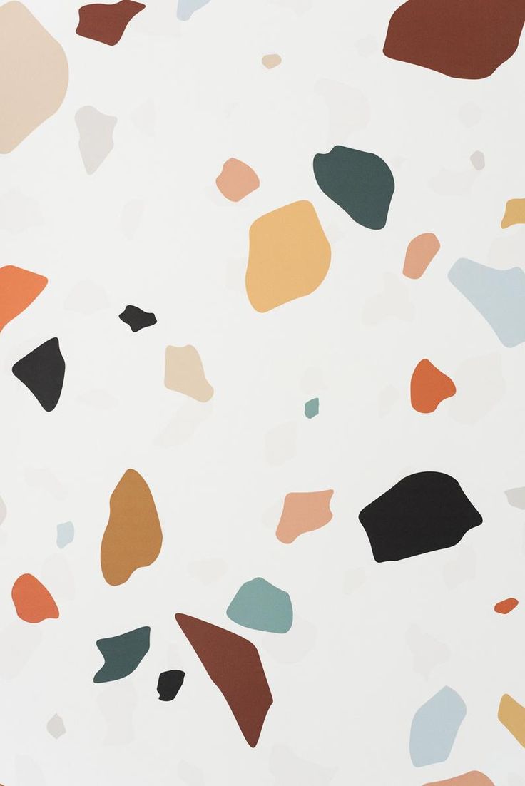 The Terrazzo Wallpaper Contemporary Wallpaper Modern. Abstract wallpaper, Minimalist wallpaper, iPhone wallpaper pattern