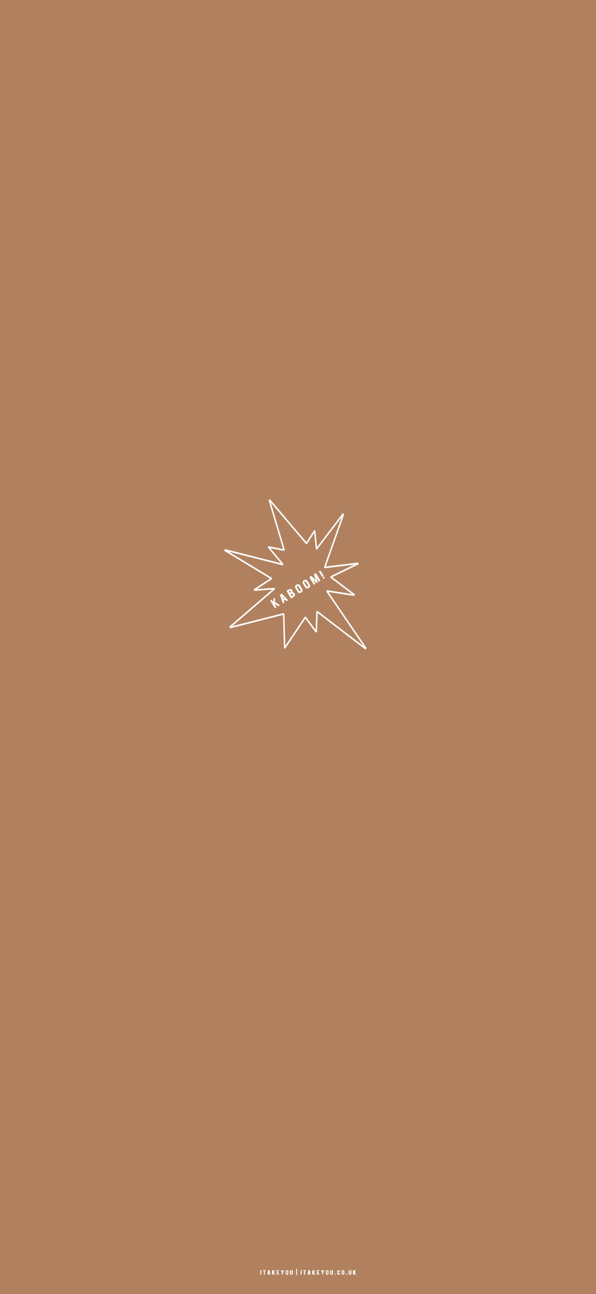 Aesthetic Brown iPhone Wallpaper