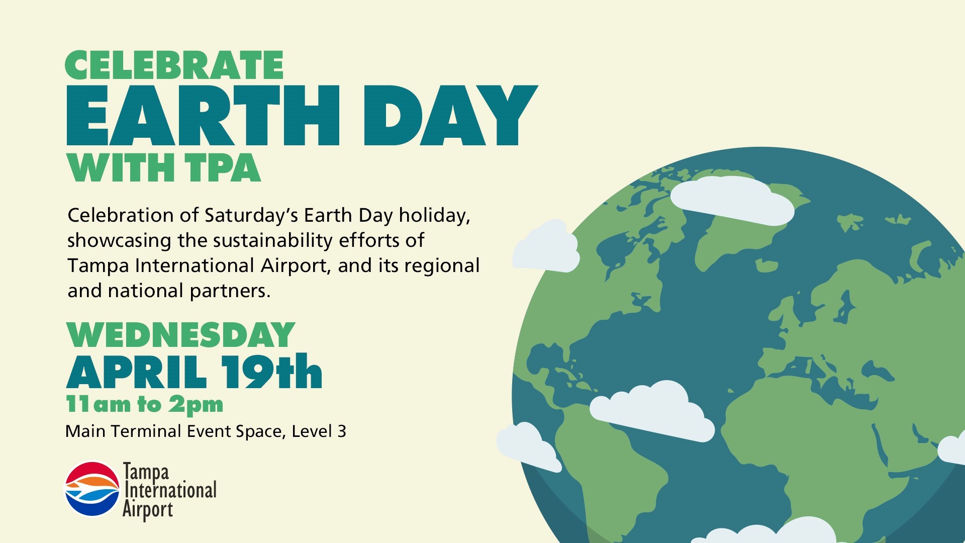 TPA and community partners to showcase their green initiatives in honor of Earth Day