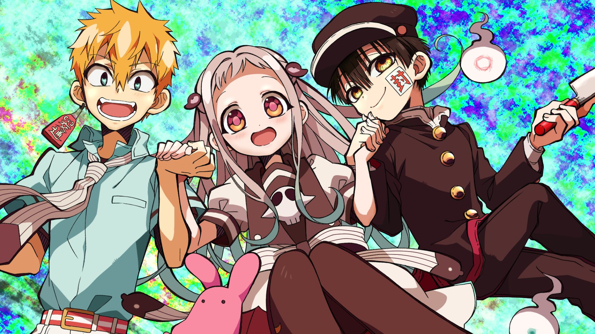 Hanako Kun Team 1080P Laptop Full HD Wallpaper, HD Anime 4K Wallpaper, Image, Photo And Background Den. Anime, Team Wallpaper, Anime Artwork Wallpaper