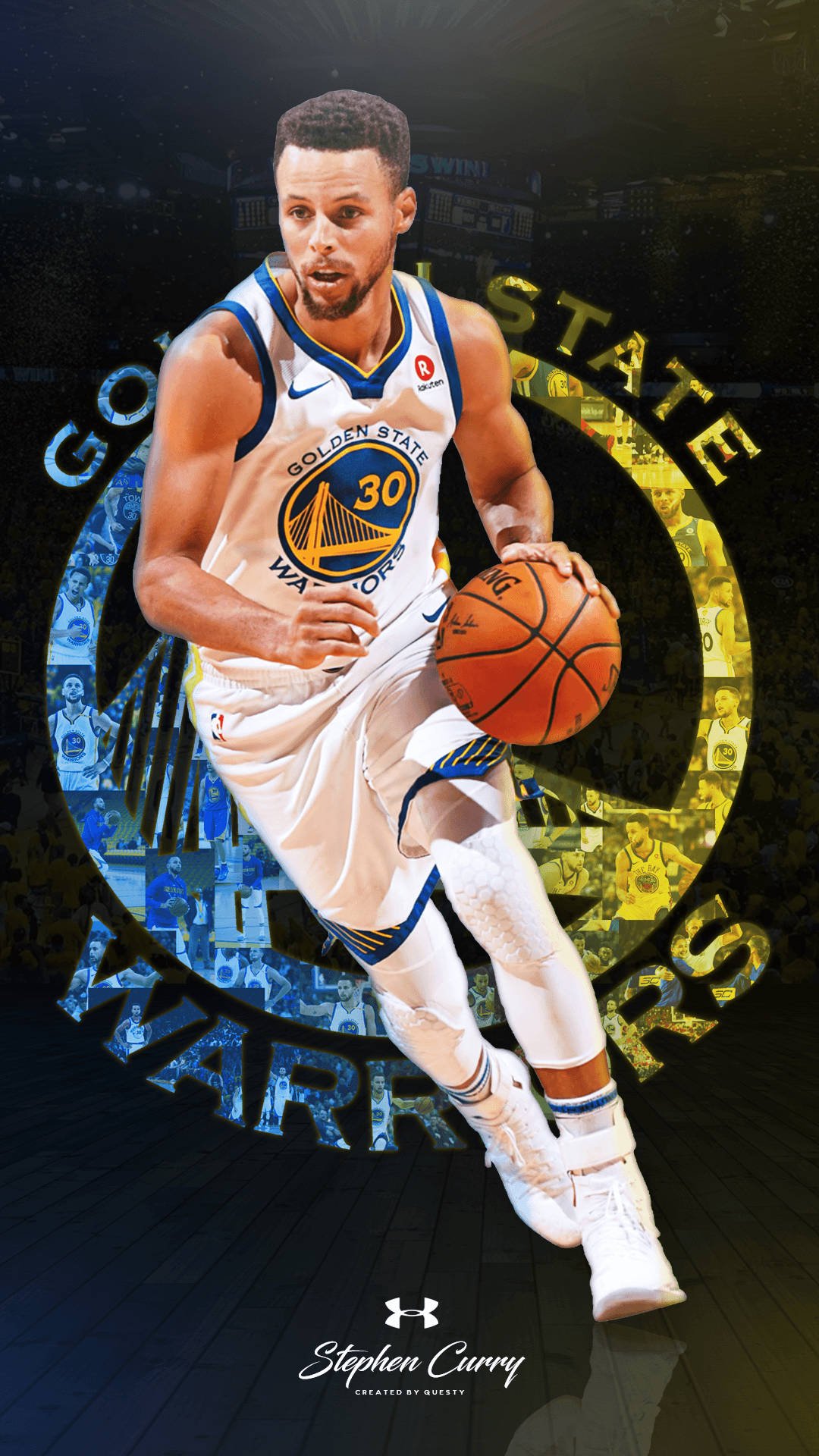 Download Nba iPhone Stephen Curry Poster Wallpaper