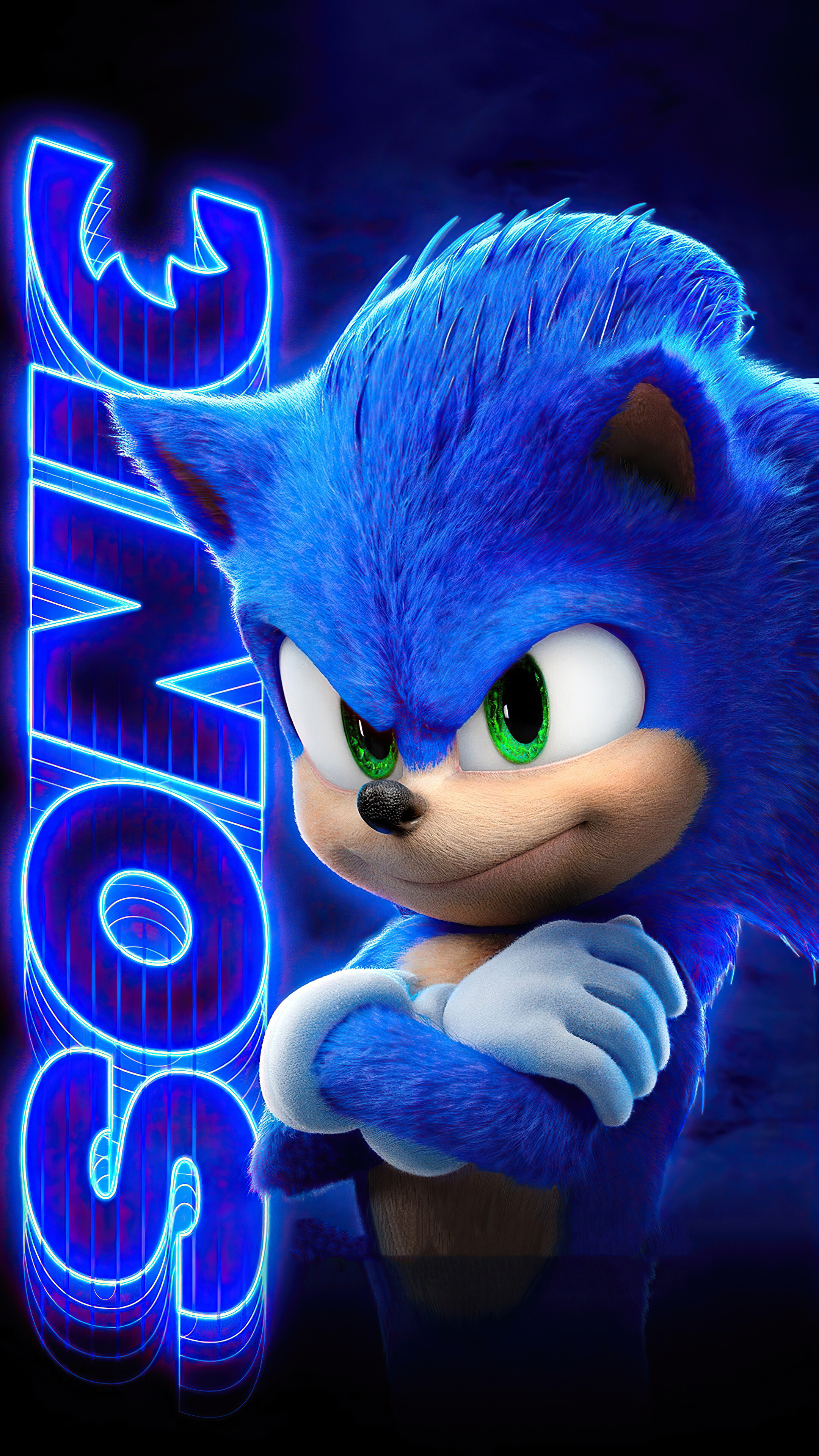 Sonic the Hedgehog, Poster, 4k Gallery HD Wallpaper