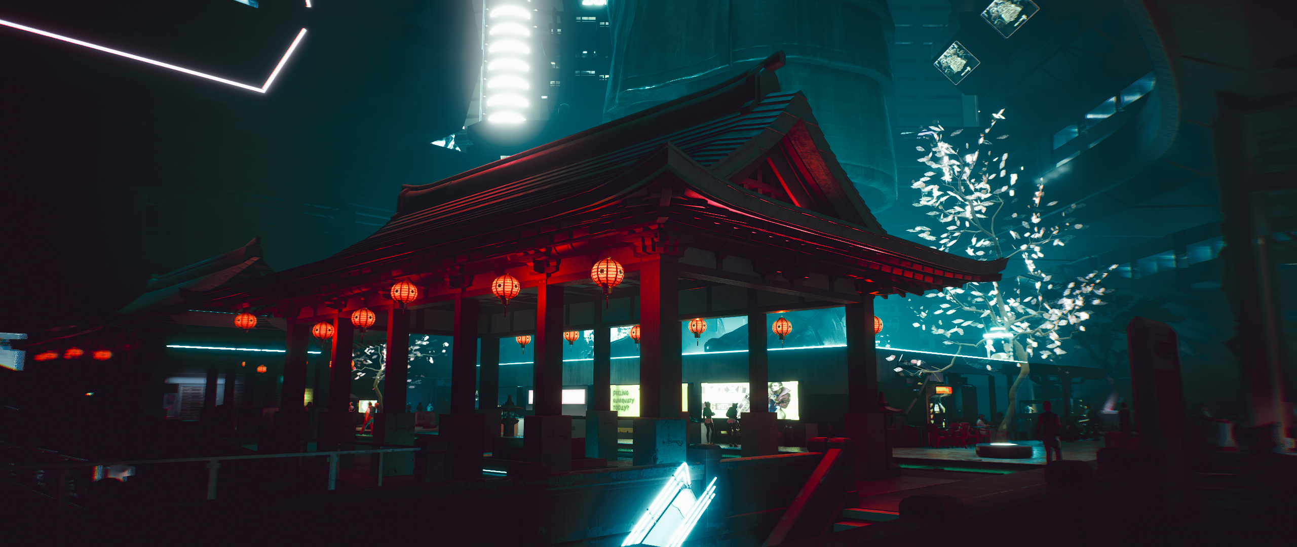 Wallpaper : 4k, ultrawide, cyberpunk, city, futuristic 3840x1750