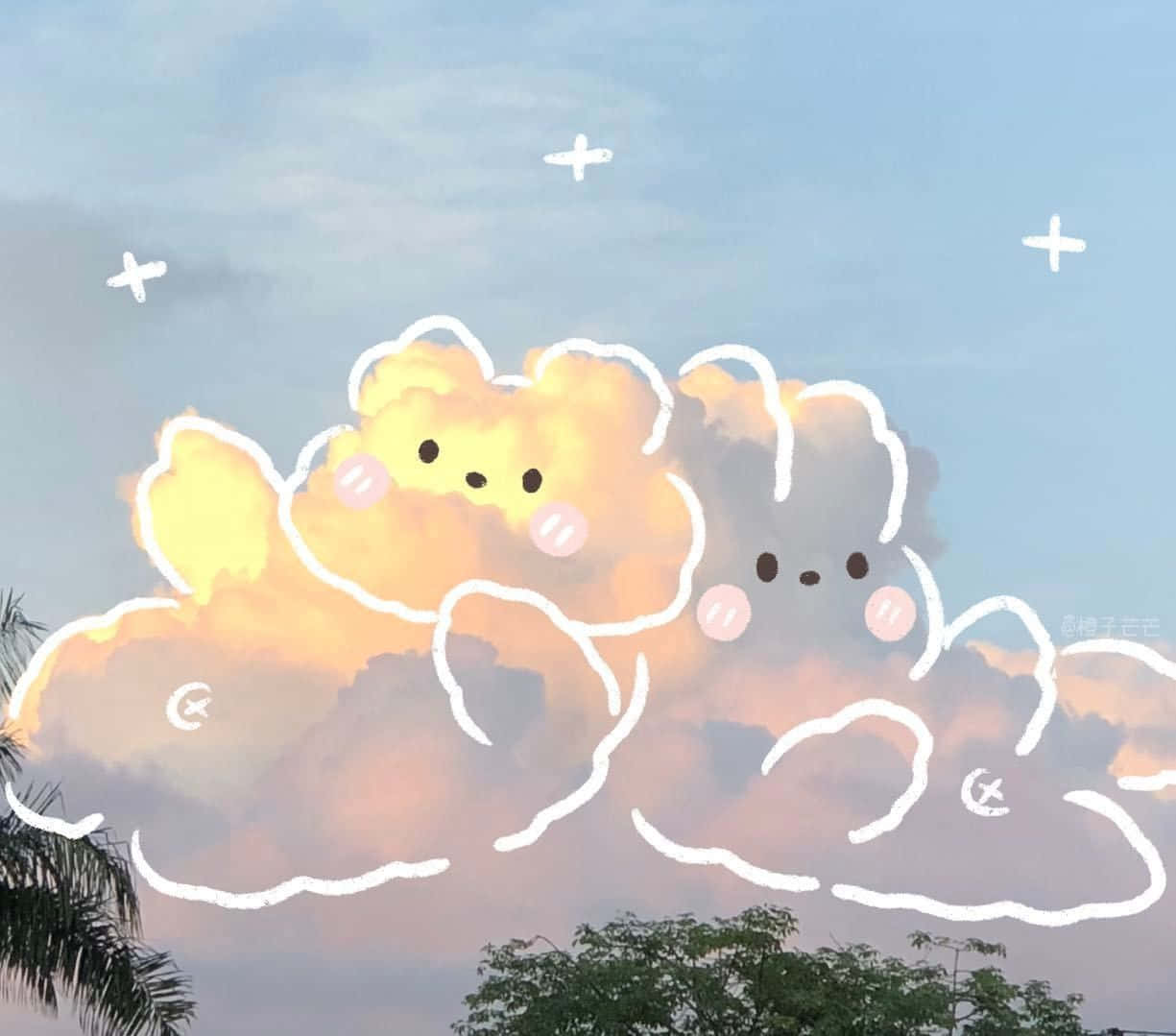 Free Cute Cloud Wallpaper Downloads, Cute Cloud Wallpaper for FREE