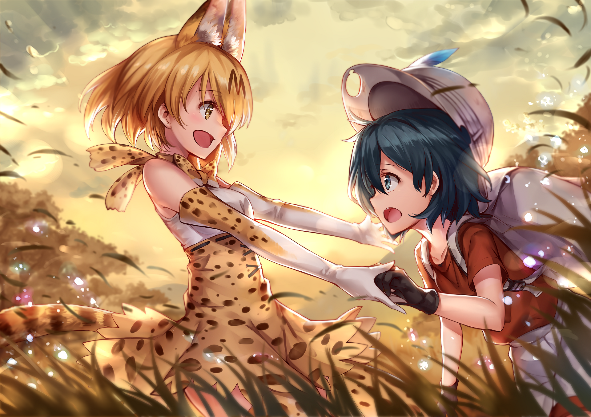 Anime Kemono Friends HD Wallpaper