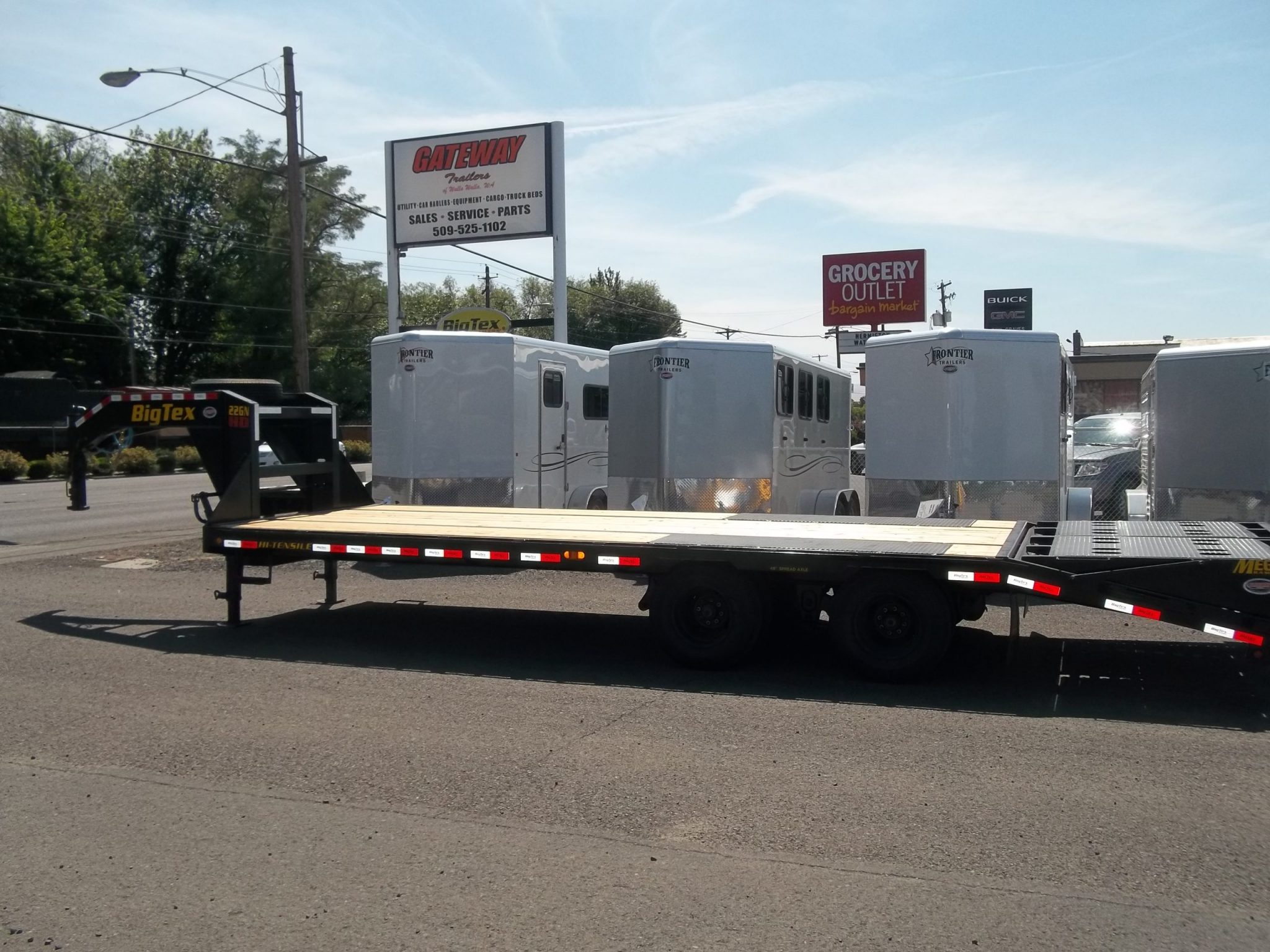 2023 Big Tex 102″x20'+5′ 22GN Gooseneck *** Comes With Mega Ramps ***. Gateway Trailers of Walla Walla