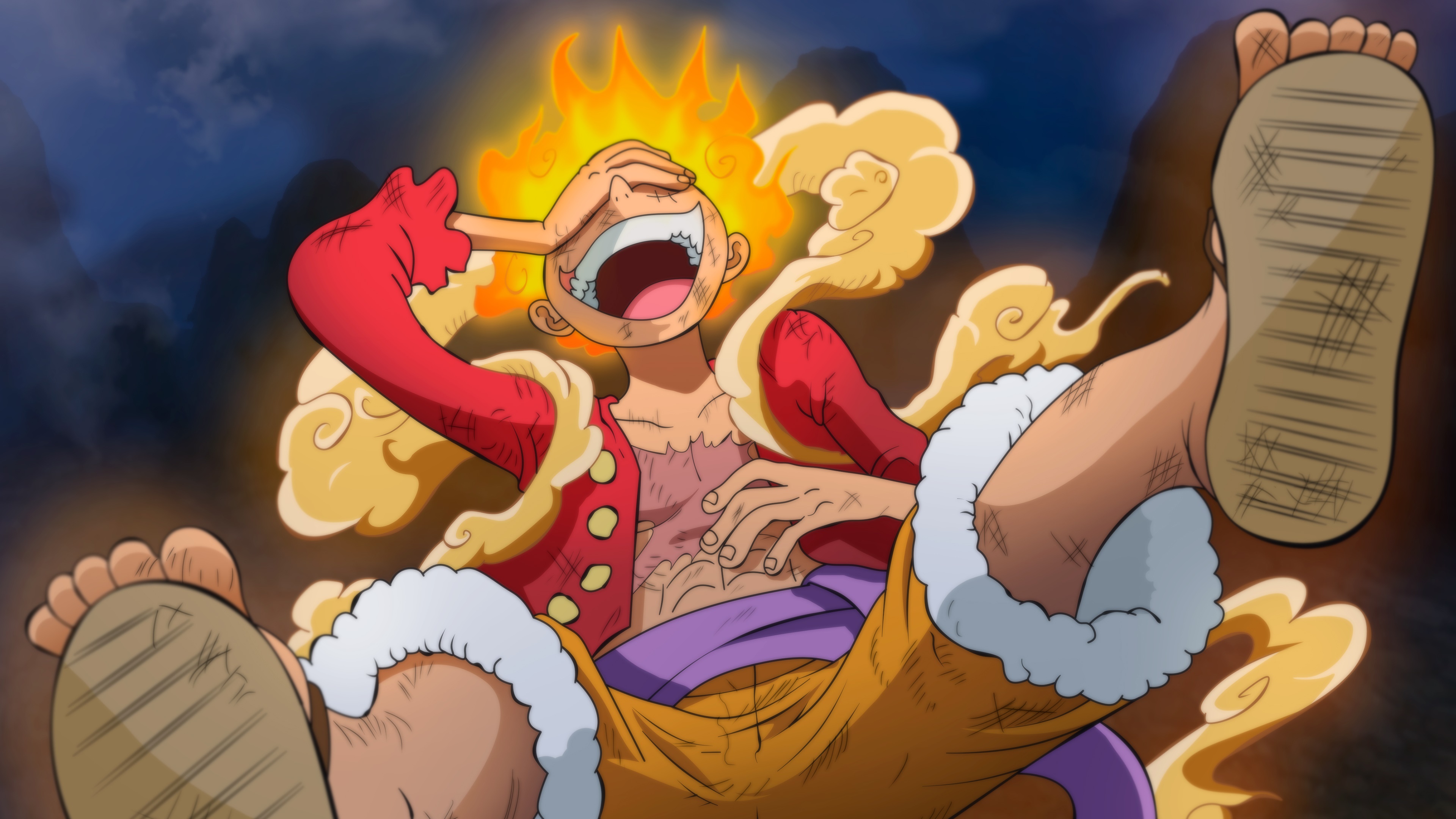 Luffy Gear 5 / Sun God Nika