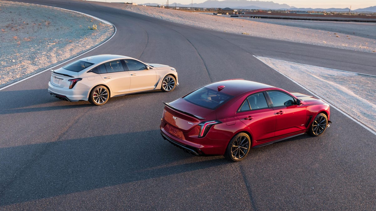The 2022 Cadillac CT4 V And CT5 V Blackwing Sedans Are Sold Out. Sort Of