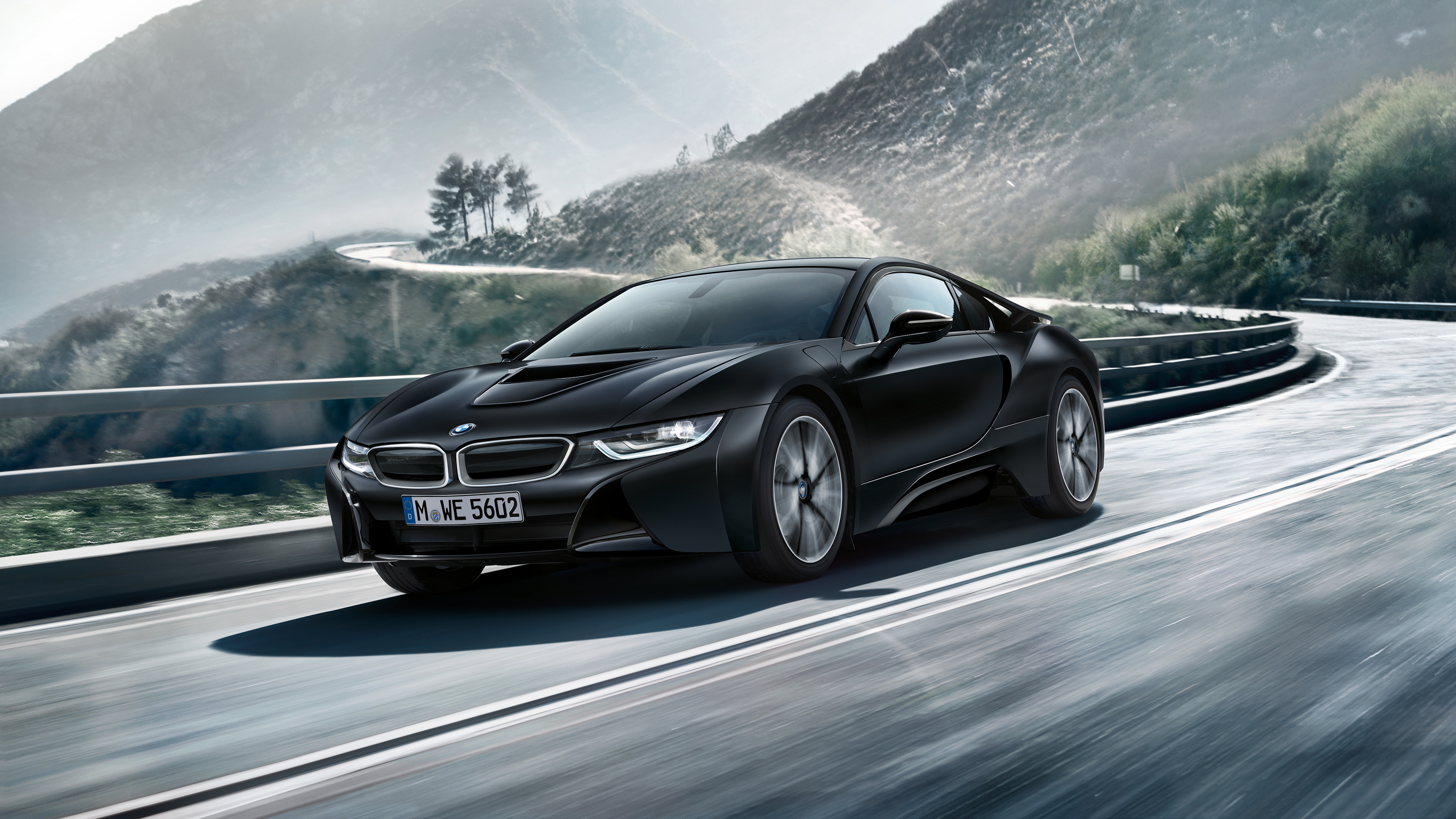 BMW i8 Frozen Black Edition Wallpaper Car Wallpaper