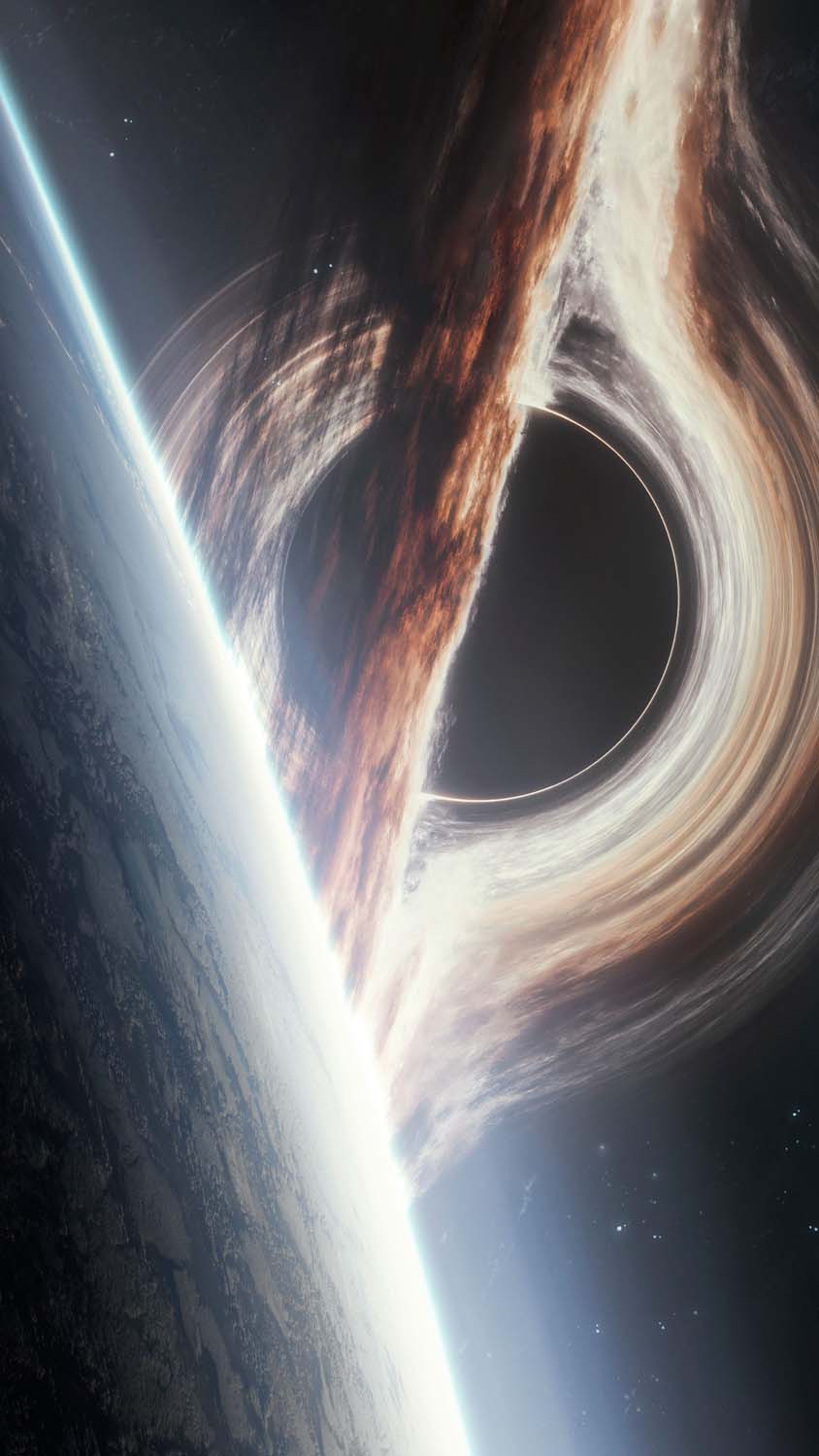 Blackhole Near Earth IPhone Wallpaper HD Wallpaper, iPhone Wallpaper