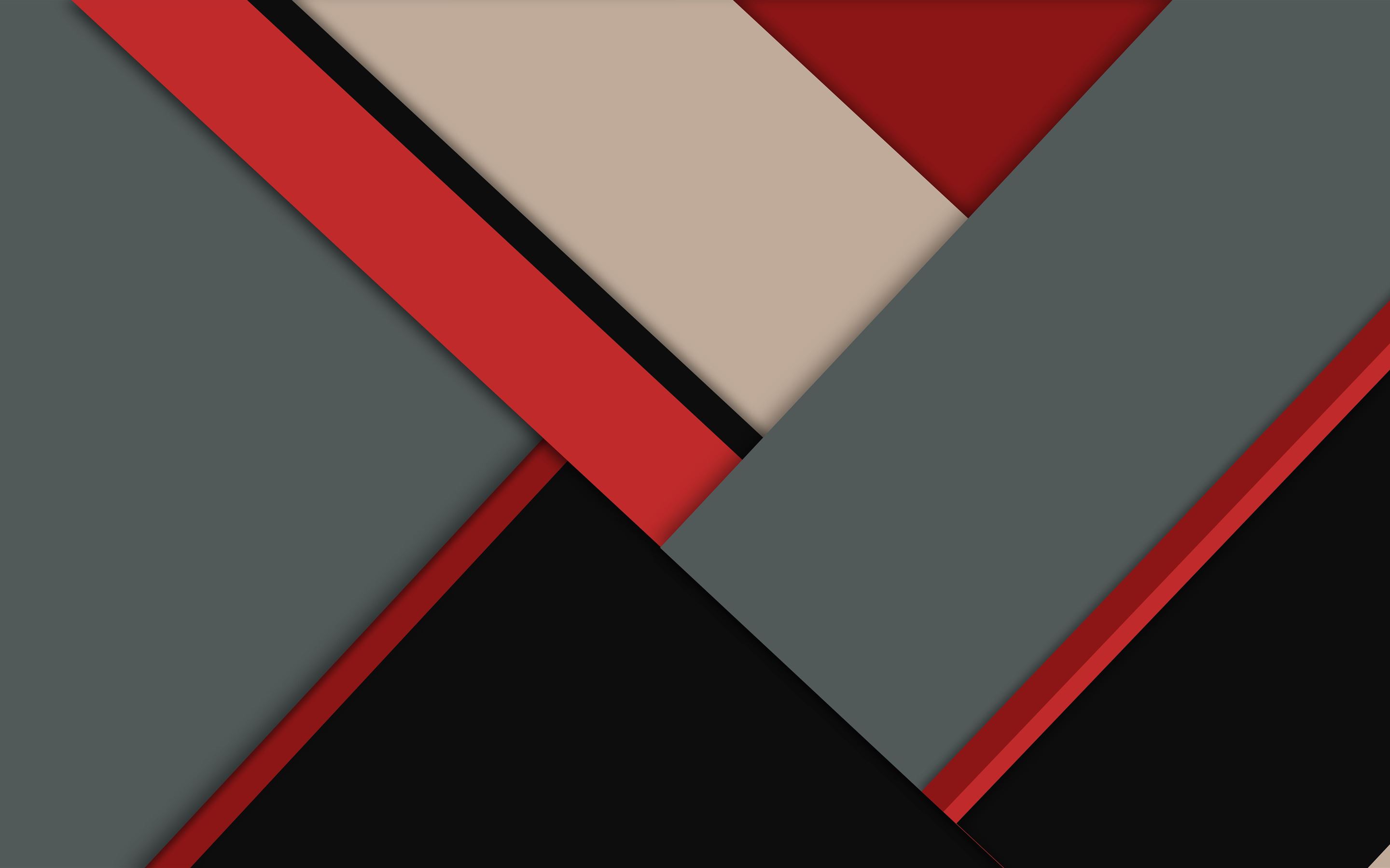 red gray material design 8k Mac Wallpaper Download