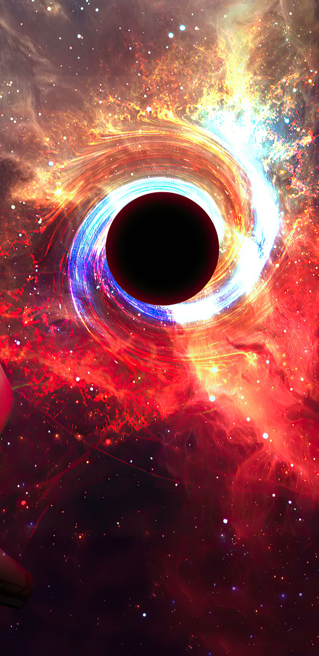 Wallpaper / Sci Fi Black Hole Phone Wallpaper, Space, 1080x2220 free download