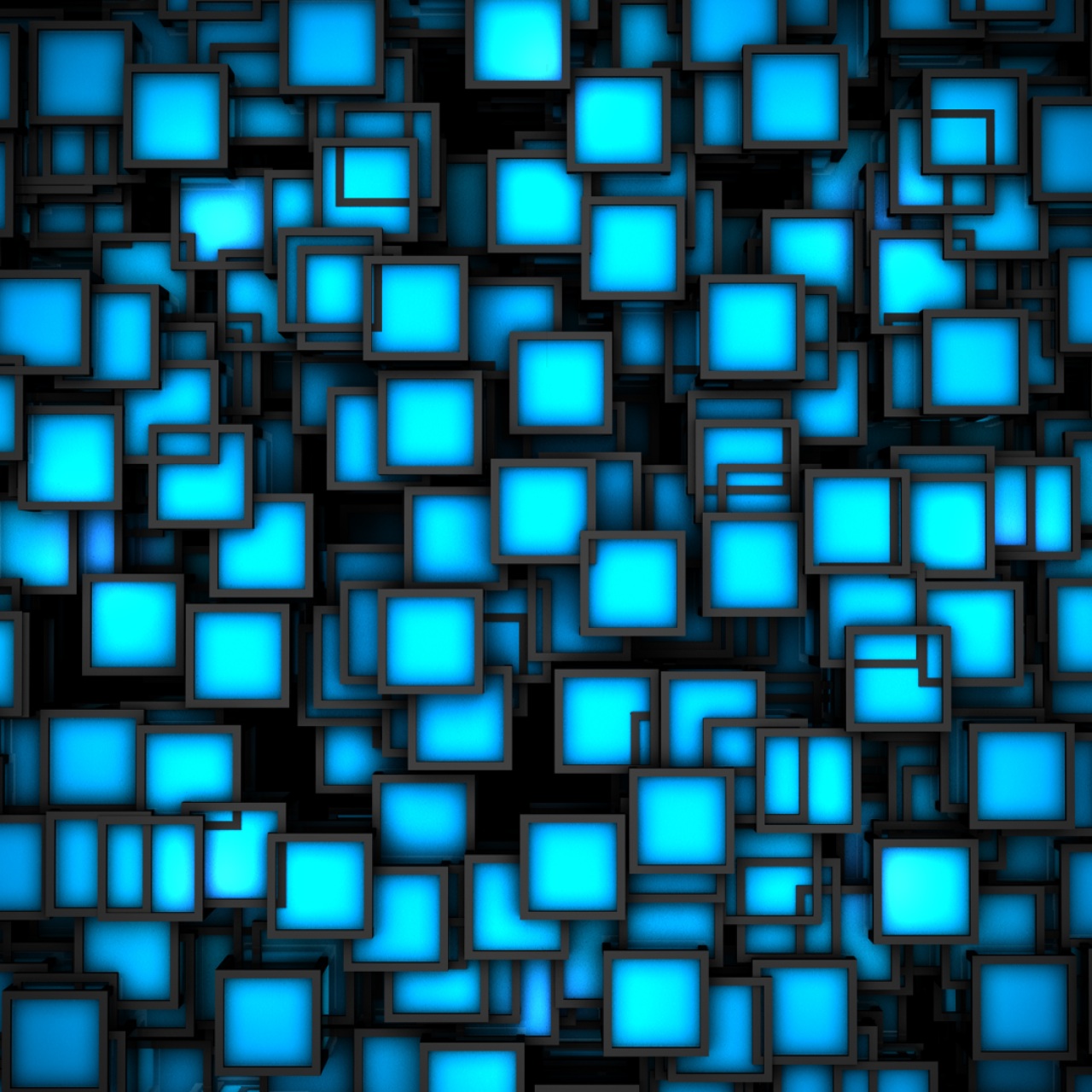 Wallpaper 4k Neon Squares Wallpaper