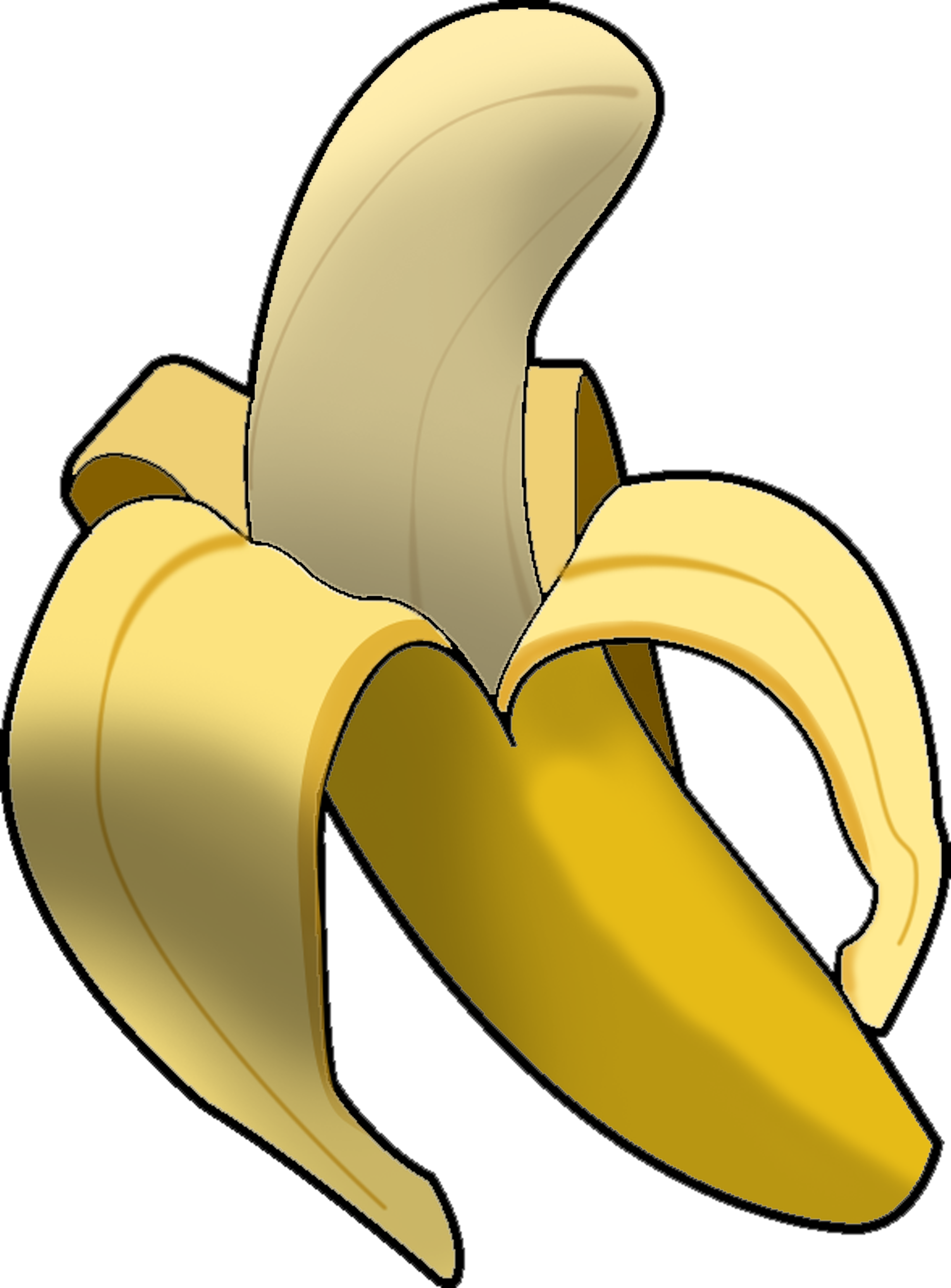 Plantain Banana. Free Image clip art online, royalty free & public domain
