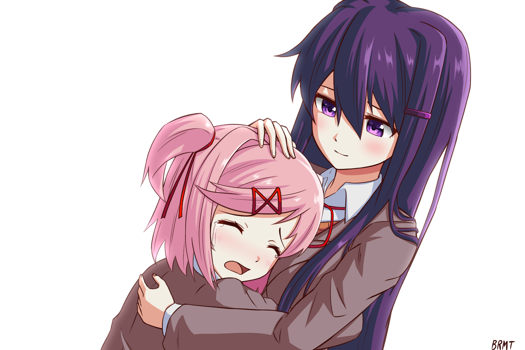 Yuri X Natsuki Wallpapers Wallpaper Cave