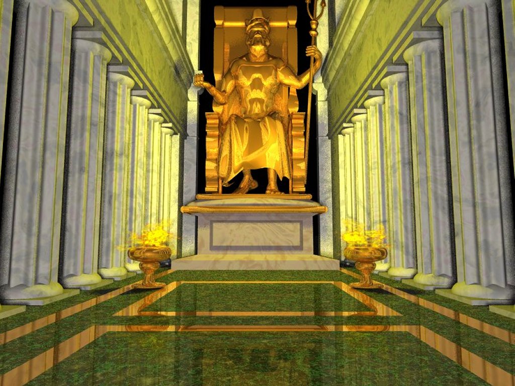 Free download The statue of Zeus at Olympia Wallpaper High Quality Download Free [1024x768] for your Desktop, Mobile & Tablet. Explore Statue of Zeus at Olympia Wallpaper