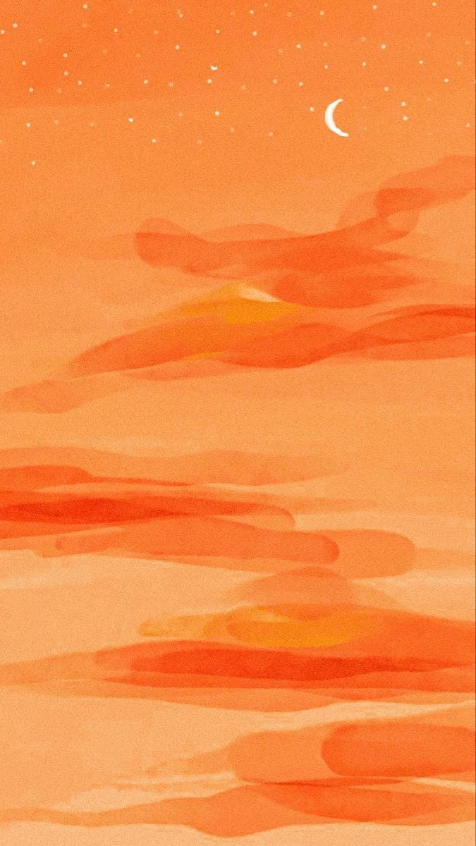 Orange Wallpaper. Orange wallpaper, Orange aesthetic, iPhone wallpaper orange