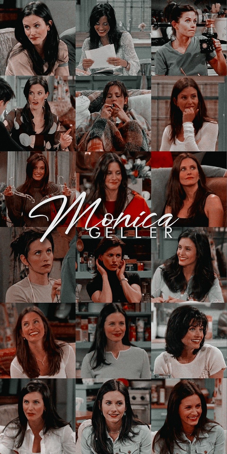 Lockscreen wallpaper Monica geller. Film classici, Joey tribbiani, Friends
