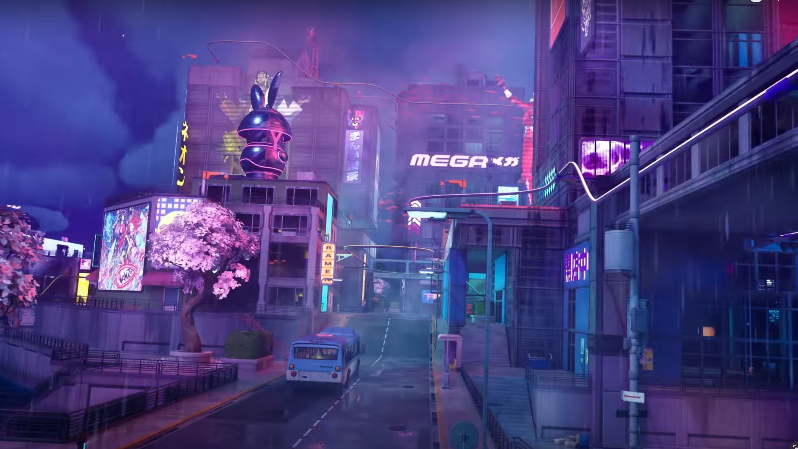 Fortnite News's your first look at the #FortniteMEGA Mega City POI